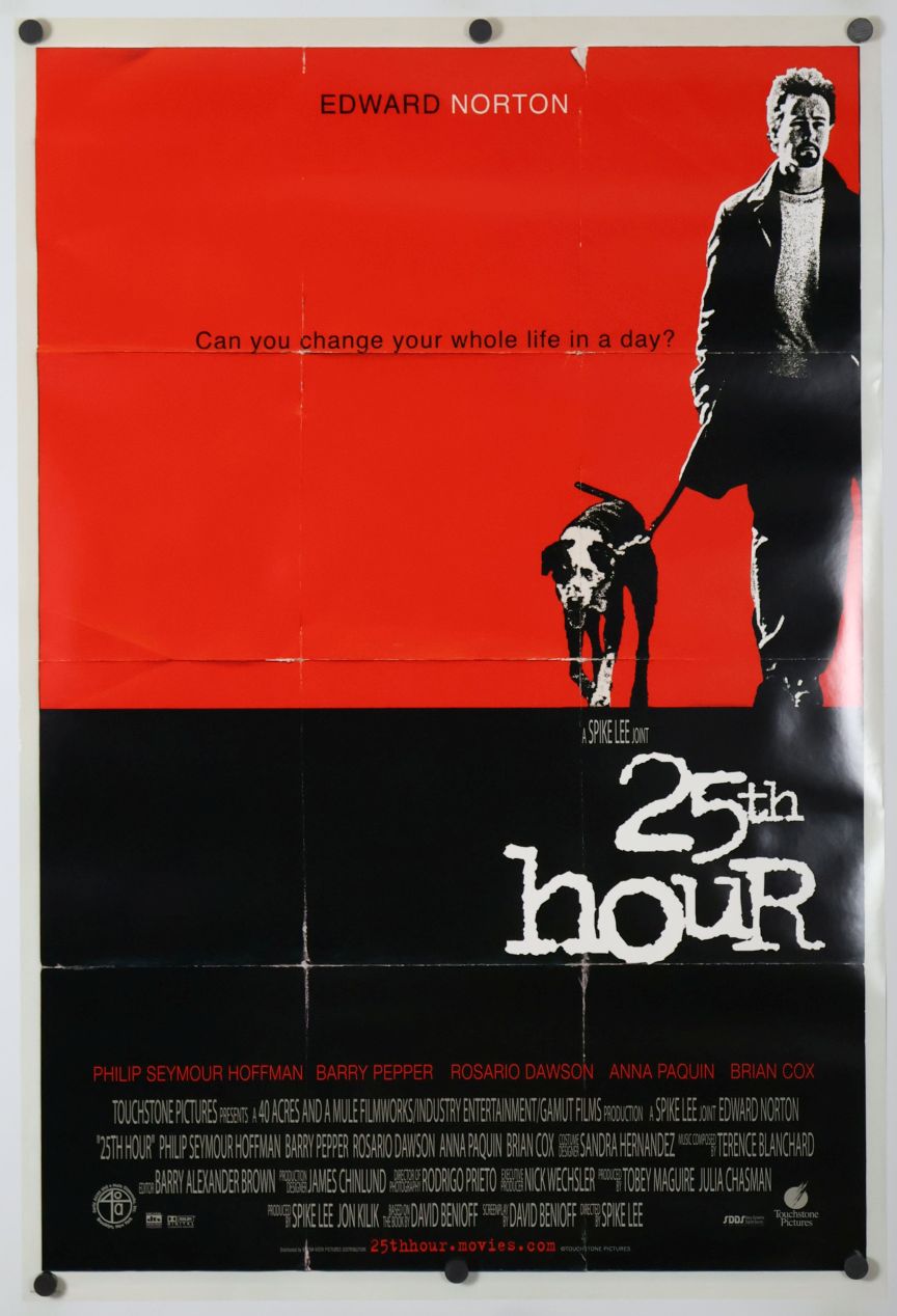 25th Hour (2003) original theatrical movie poster - International