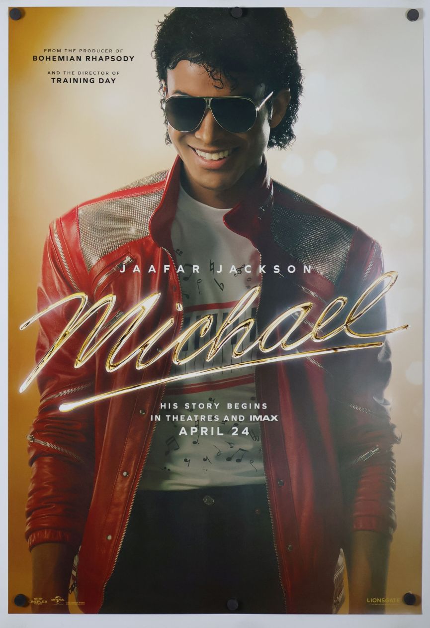 Michael (2026) original theatrical movie poster - Advance Style B