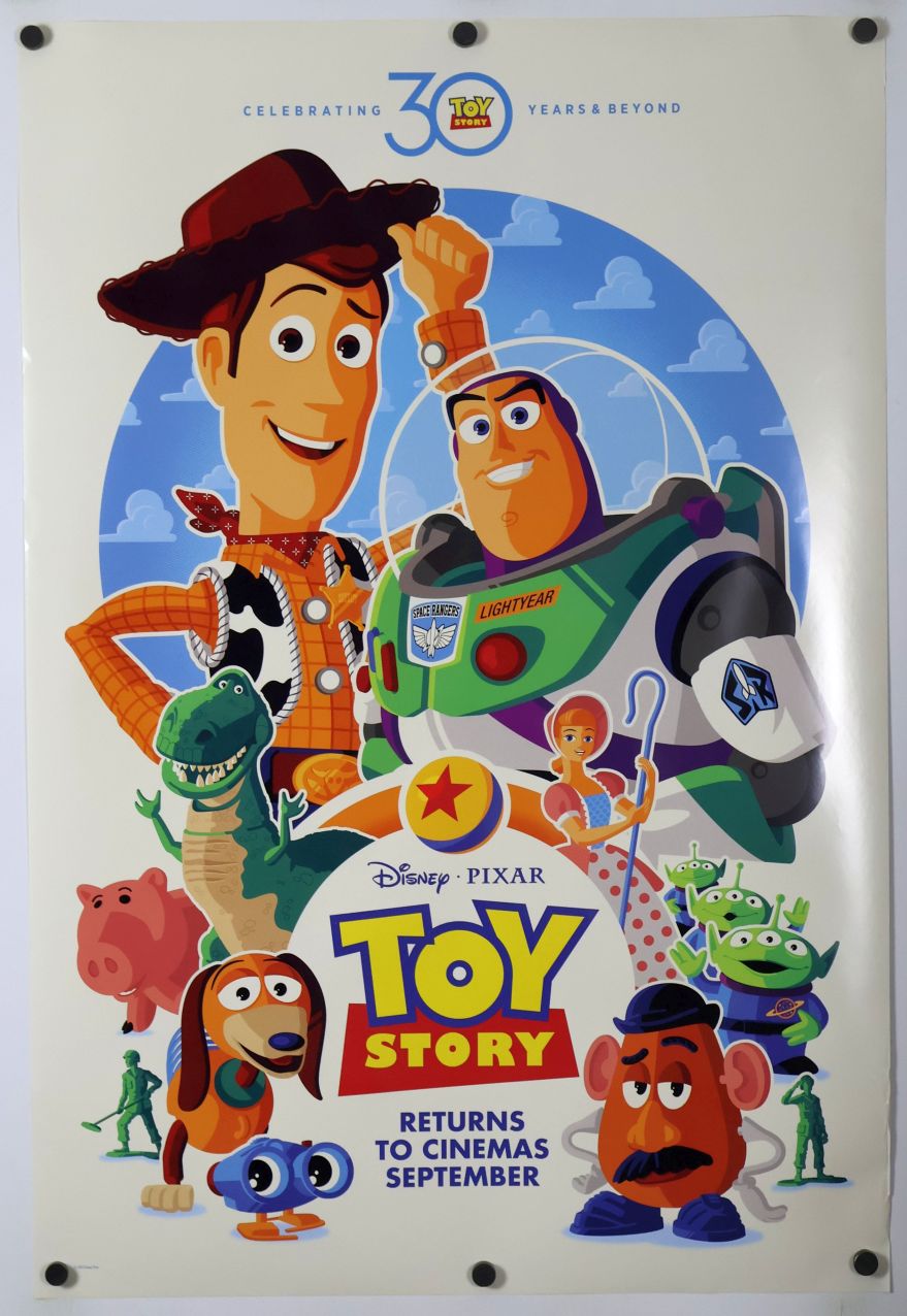 Toy Story (2025) original theatrical movie poster - International Re-Release