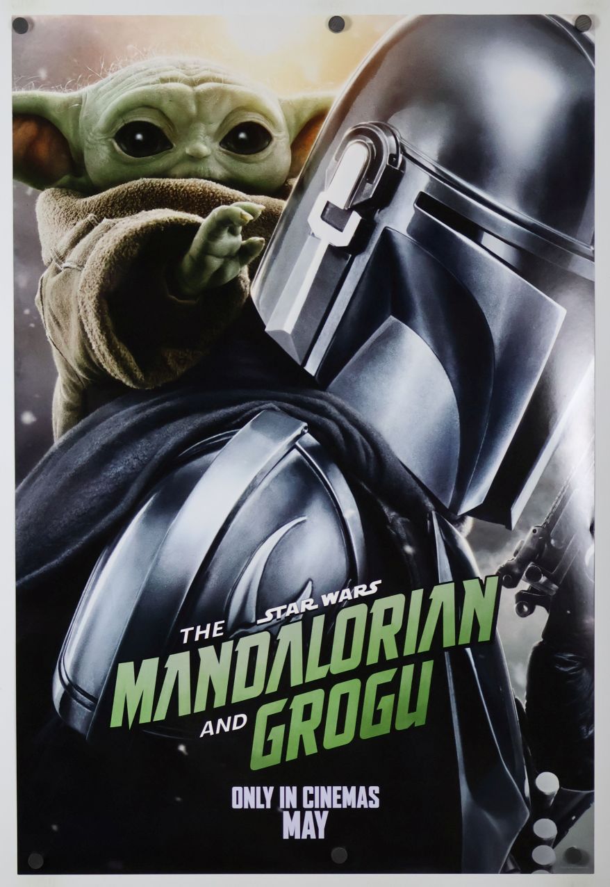 Star Wars: The Mandalorian and Grogu (2026) original theatrical movie poster - International Advance B