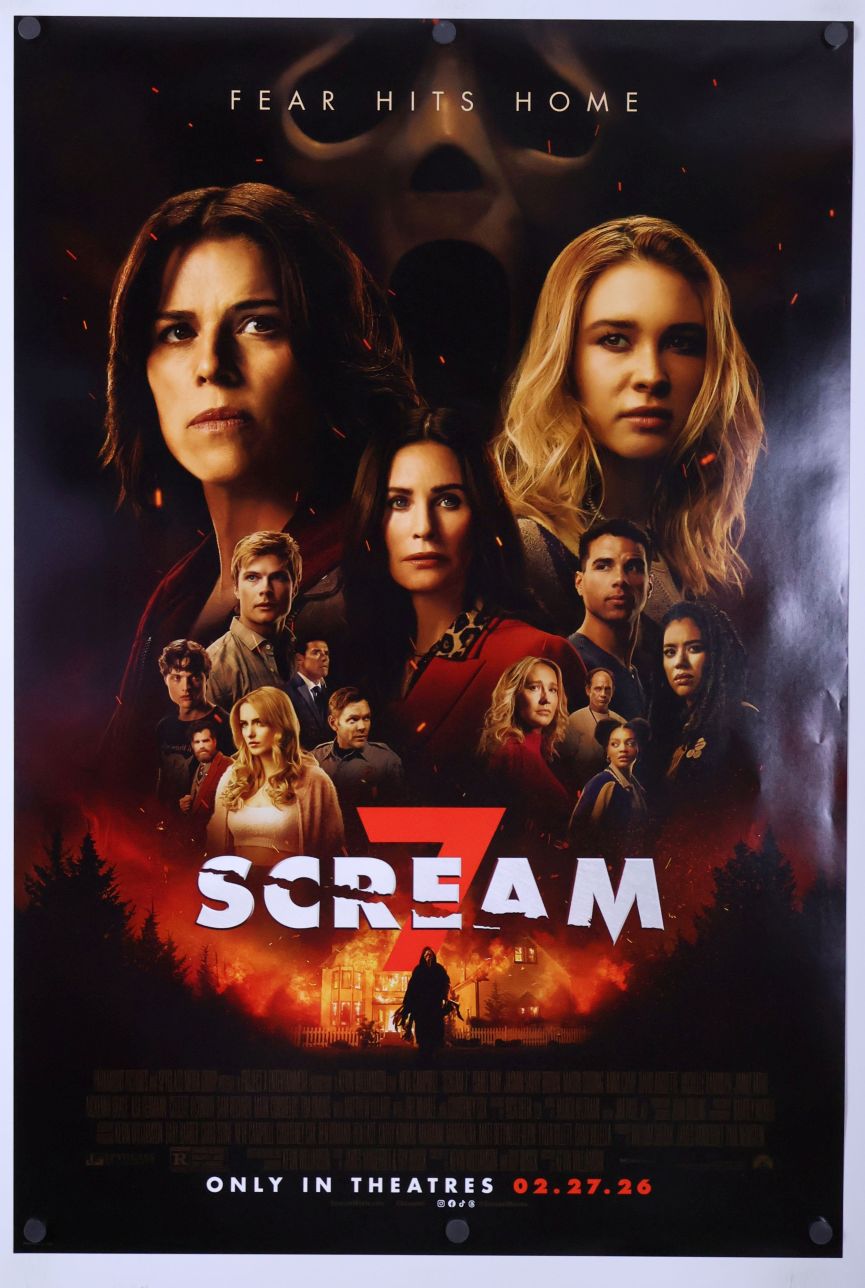 Scream 7 (2026) original theatrical movie poster - Final