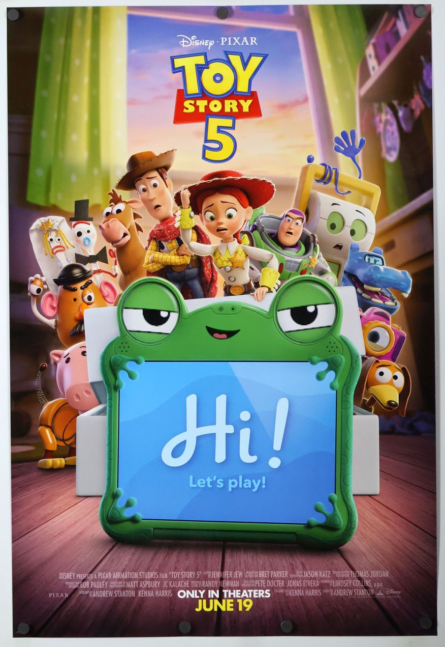 Toy Story 5 (2026) original theatrical movie poster - Final
