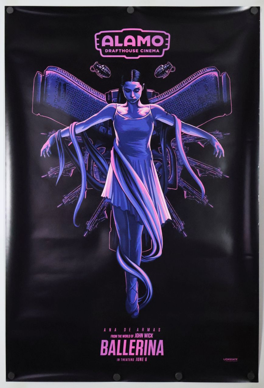 Ballerina (2025) original theatrical movie poster - Alamo Exclusive