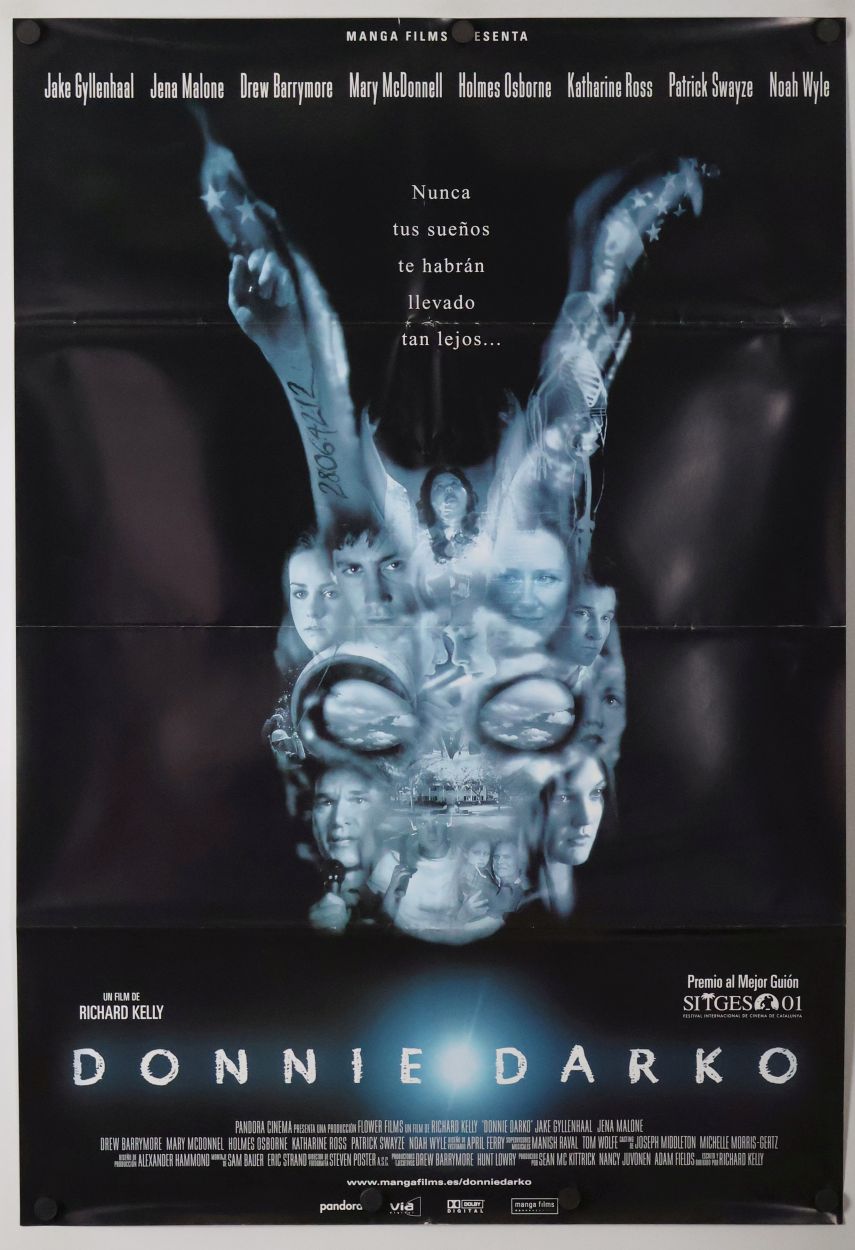 Donnie Darko (2002) original theatrical movie poster - Final