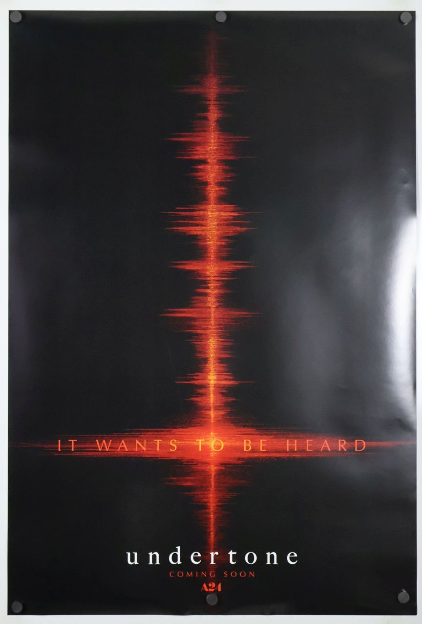 The Undertone (2026) original theatrical movie poster - Advance