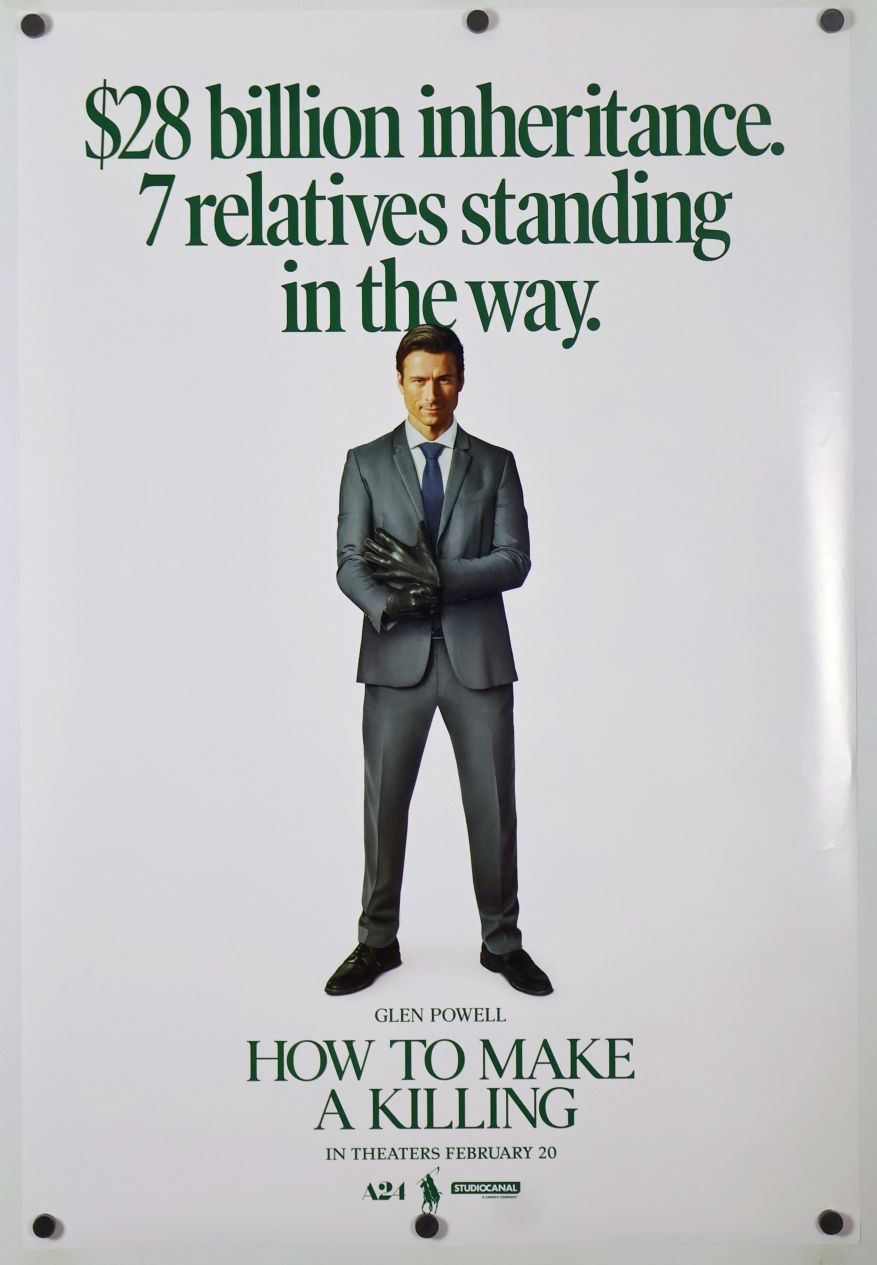 How to Make a Killing (2026) original theatrical movie poster - Final