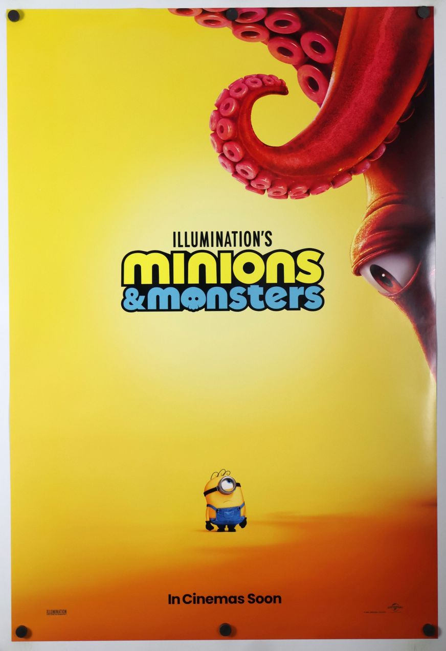 Minions 3 (2026) original theatrical movie poster - International Advance