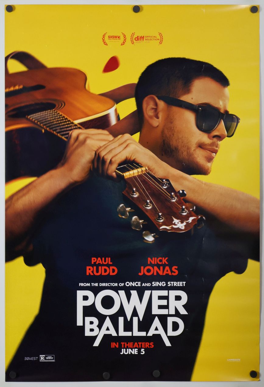 Power Ballad (2026) original theatrical movie poster - Advance