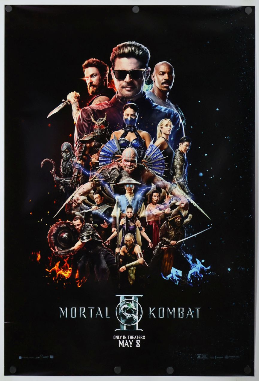 Mortal Kombat 2 (2026) original theatrical movie poster - Advance Style B