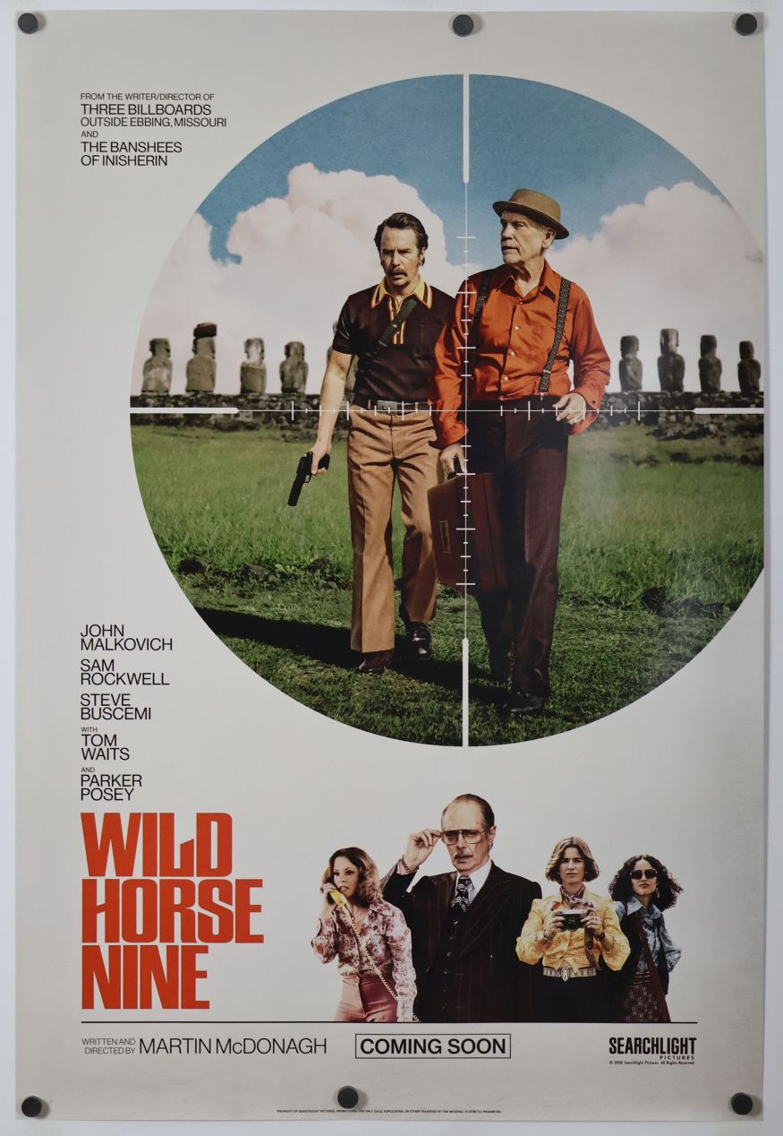 Wild Horse Nine (2026) original theatrical movie poster - Advance