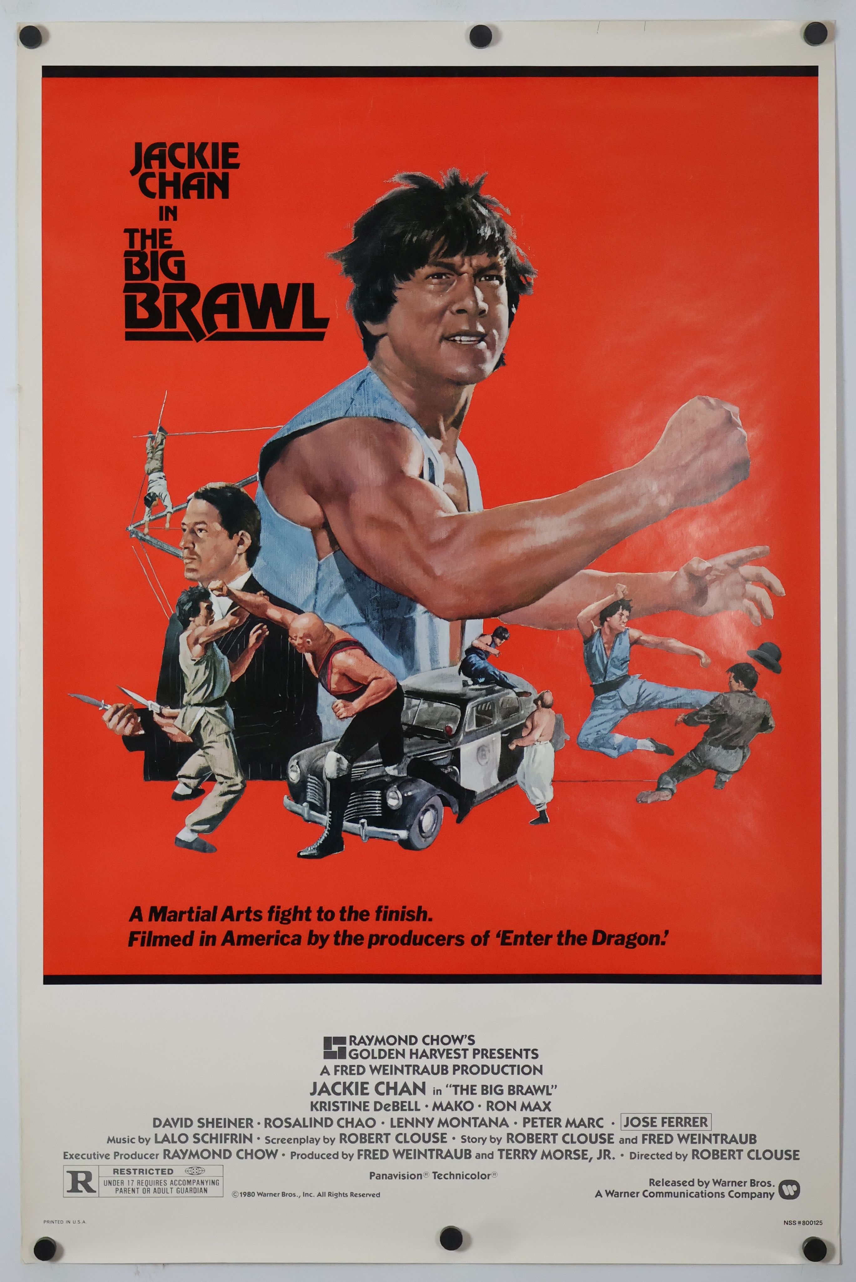 Battle Creek Brawl (1980) original theatrical movie poster - Final