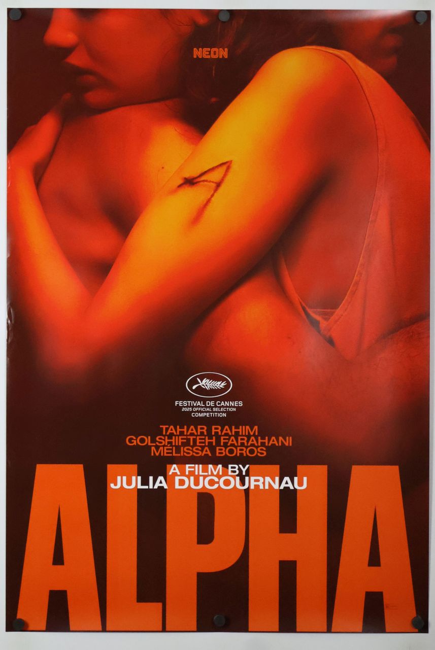 Alpha (2025) original theatrical movie poster - Advance