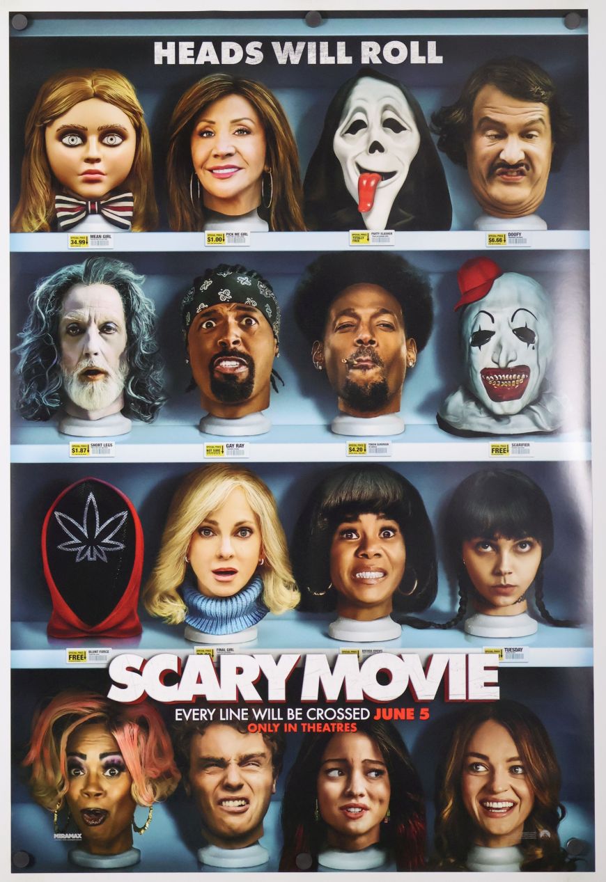 Scary Movie (2026) original theatrical movie poster - Advance