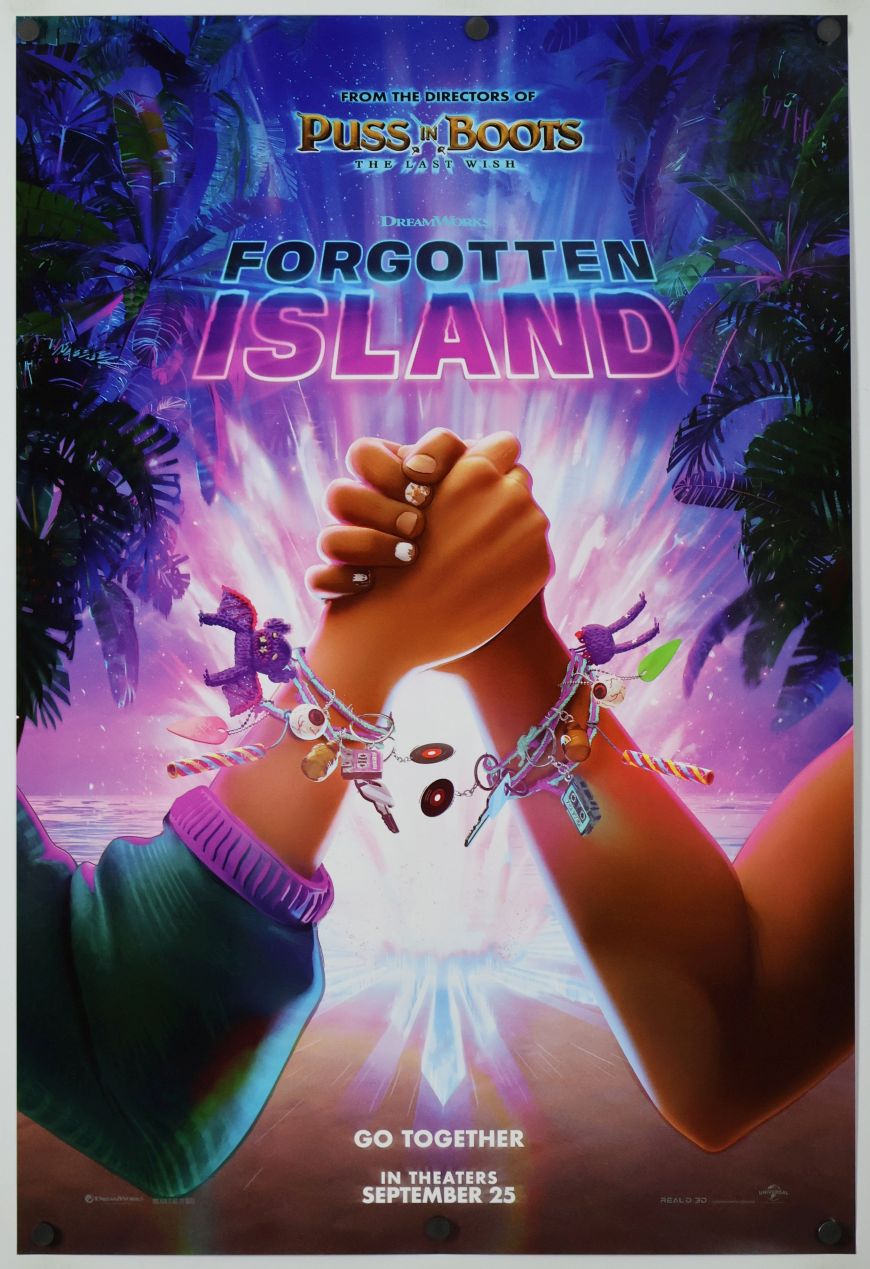 Forgotten Island (2026) original theatrical movie poster - Advance