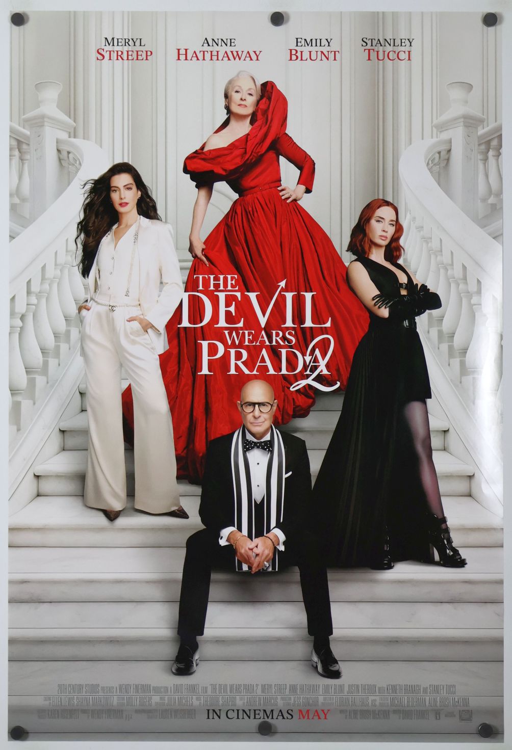 The Devil Wears Prada 2 (2026) original theatrical movie poster - International Final B