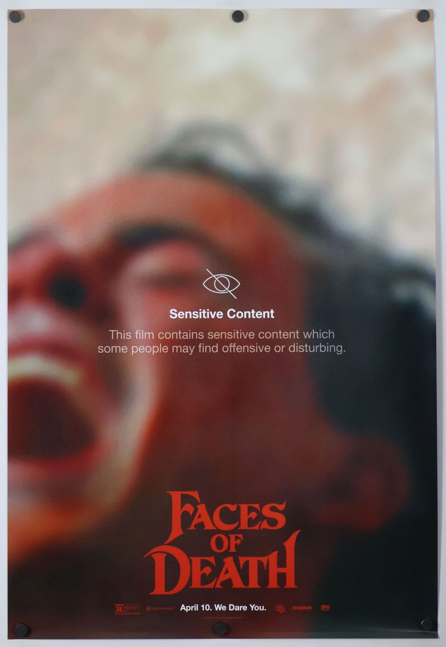 Faces of Death (2026) original theatrical movie poster - Final