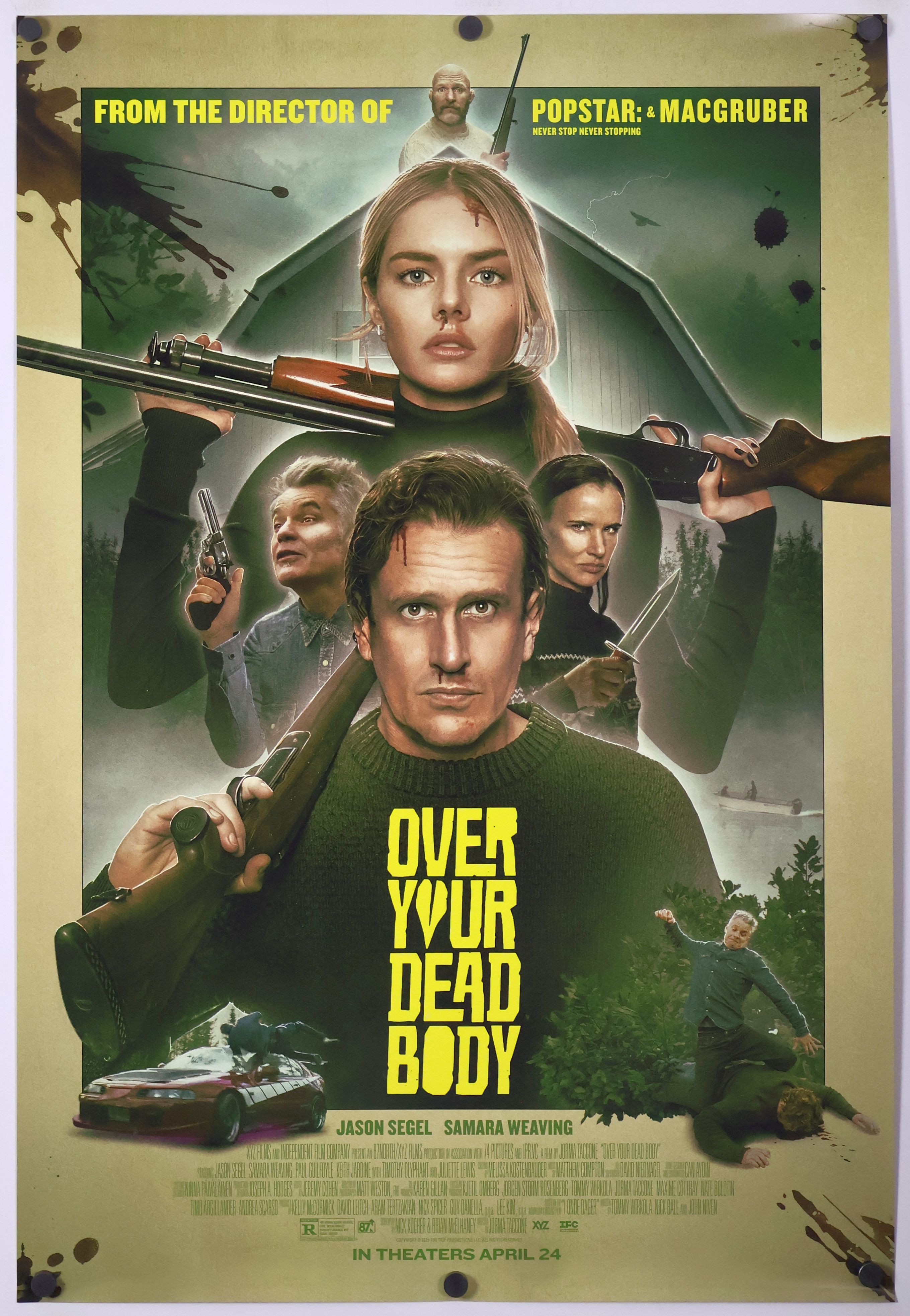 Over Your Dead Body (2026) original theatrical movie poster - Final