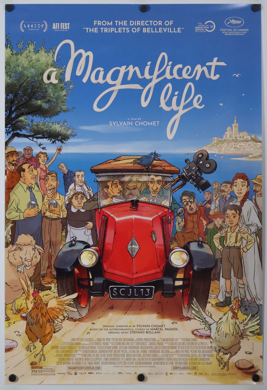 A Magnificent Life (2026) original theatrical movie poster - Final