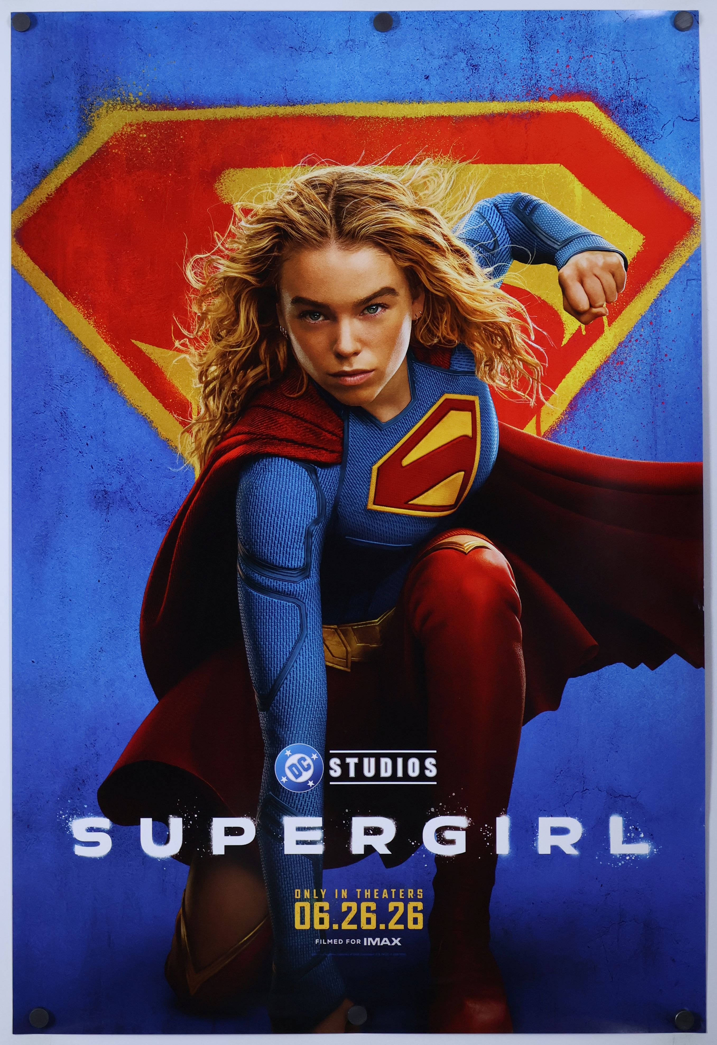 Supergirl: Woman of Tomorrow (2026) original theatrical movie poster - Advance Style B