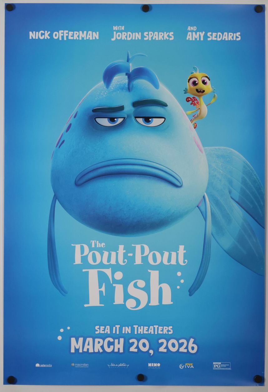 The Pout-Pout Fish (2026) original theatrical movie poster - Final