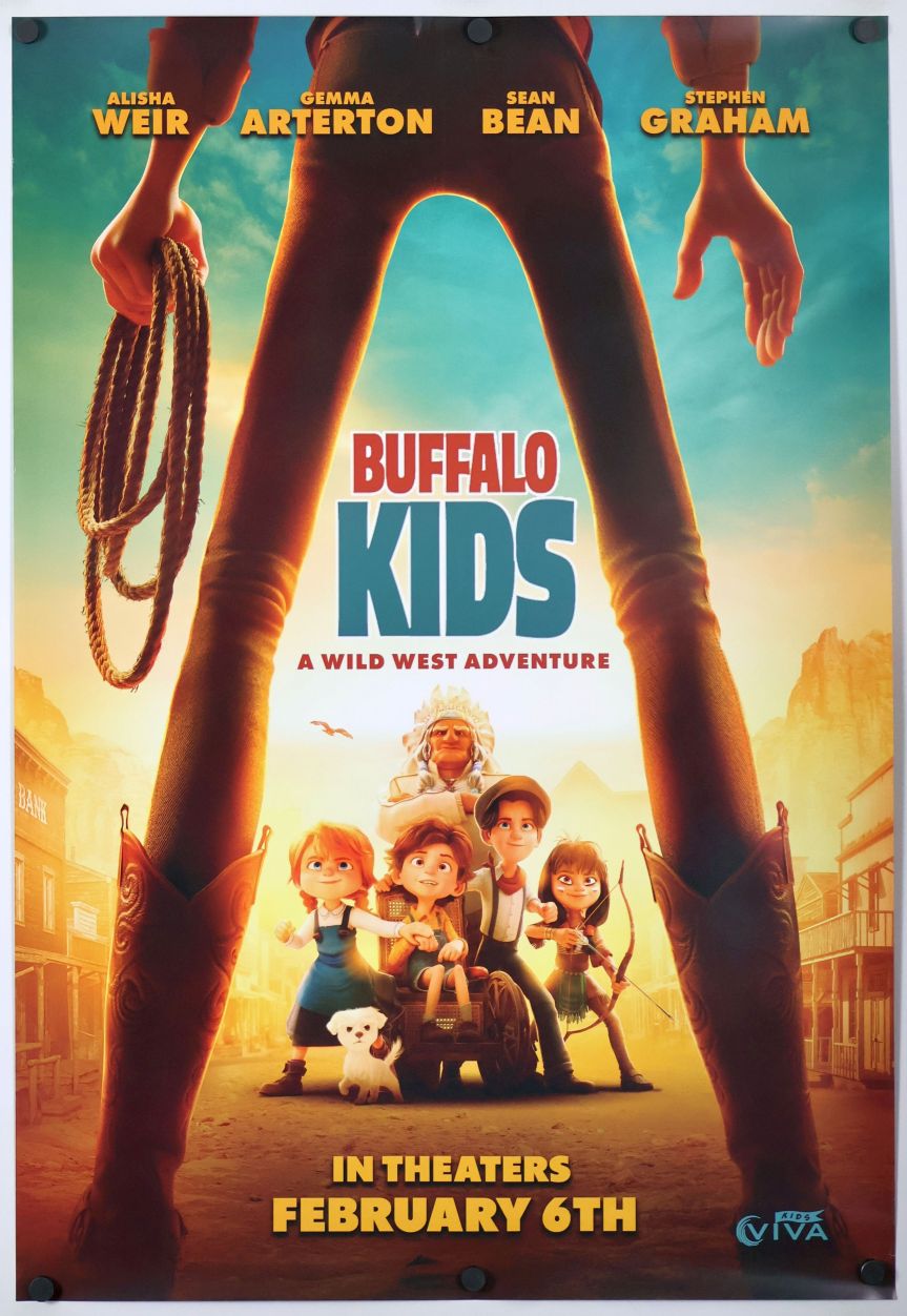Buffalo Kids (2026) original theatrical movie poster - Final