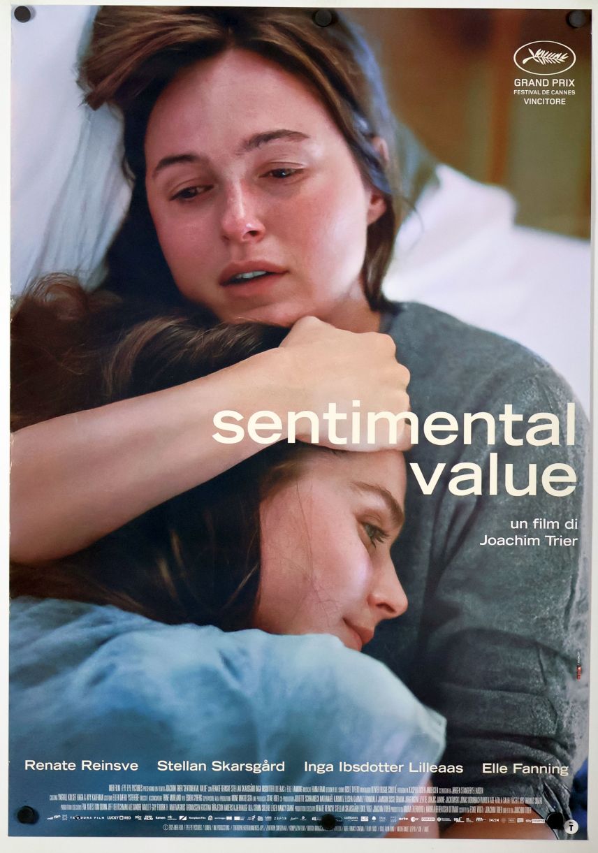 Sentimental Value (2026) original theatrical movie poster - Final