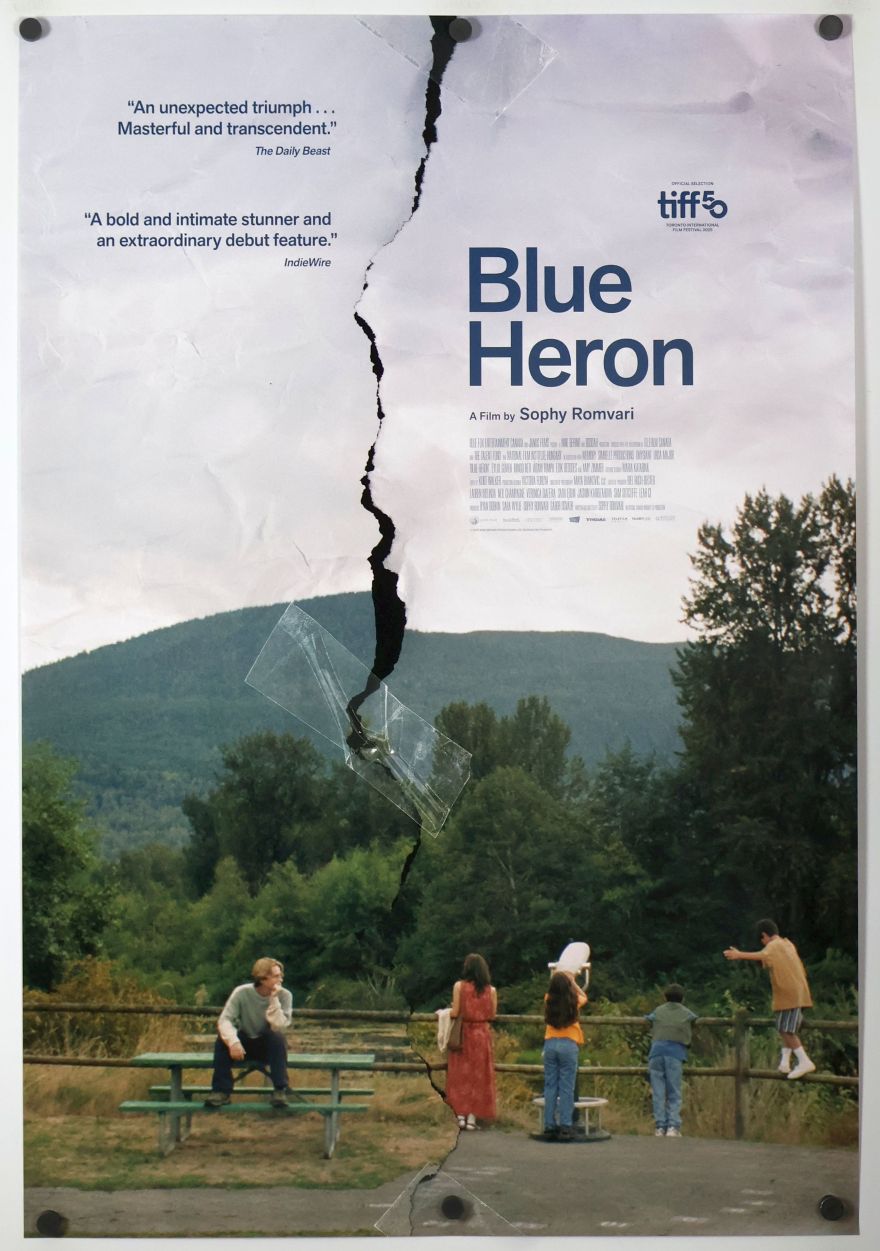 Blue Heron (2026) original theatrical movie poster - Final