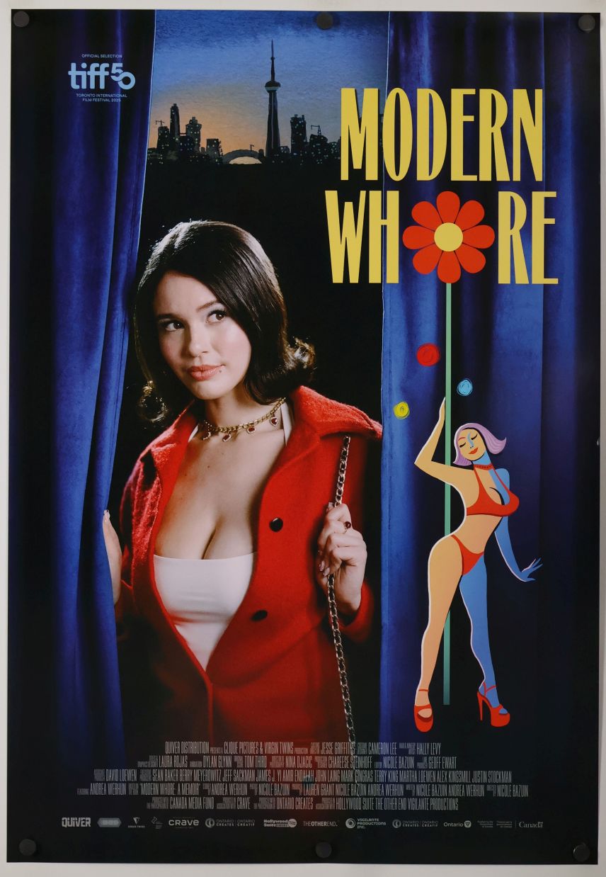 Modern Whore (2025) original theatrical movie poster - Final