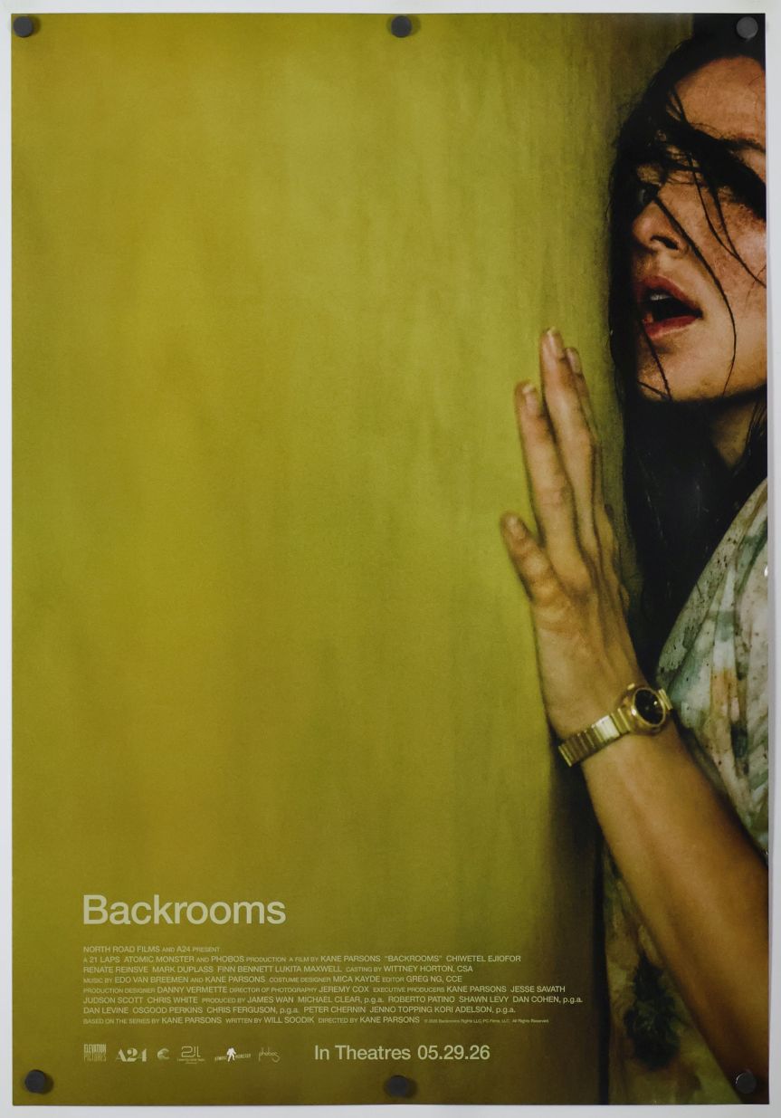 The Backrooms (2026) original theatrical movie poster - Final