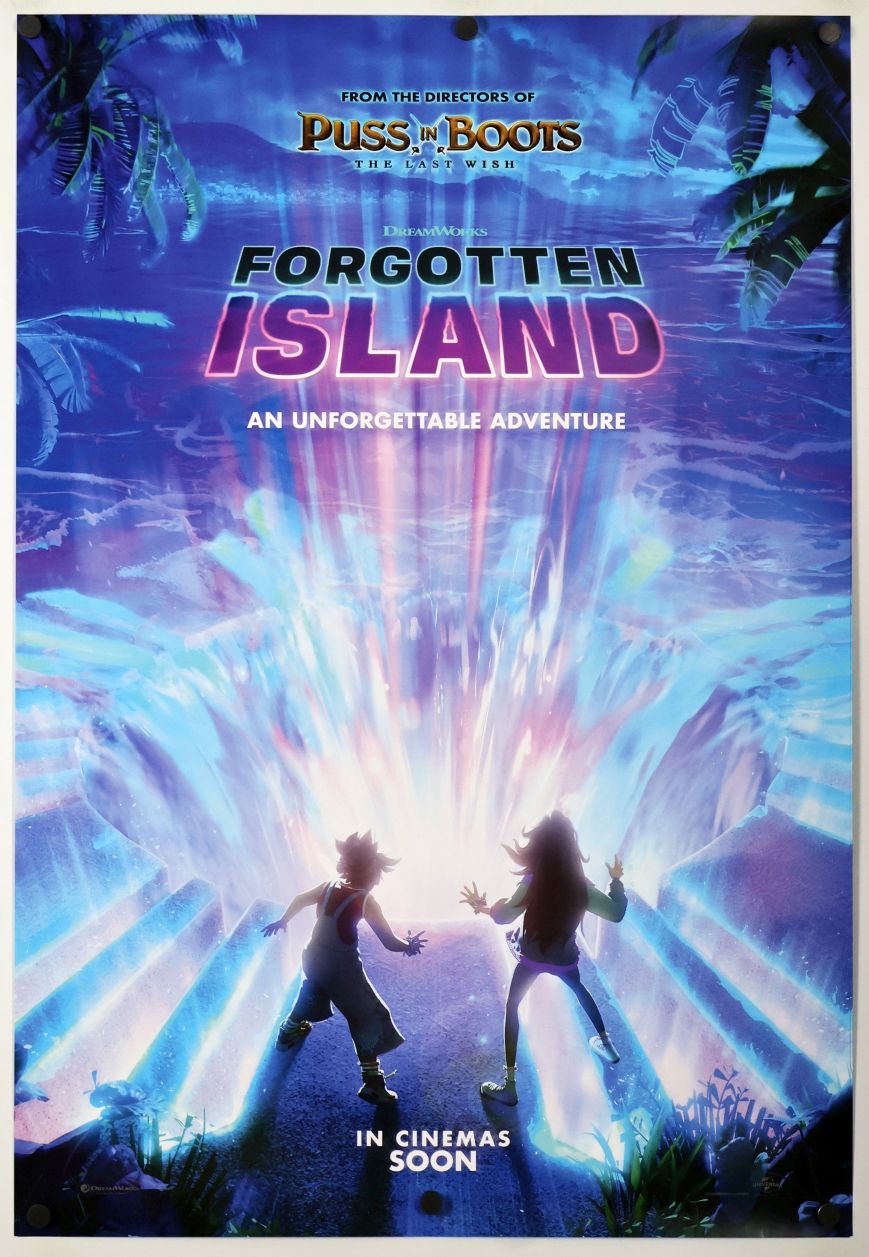 Forgotten Island (2026) original theatrical movie poster - International Advance B