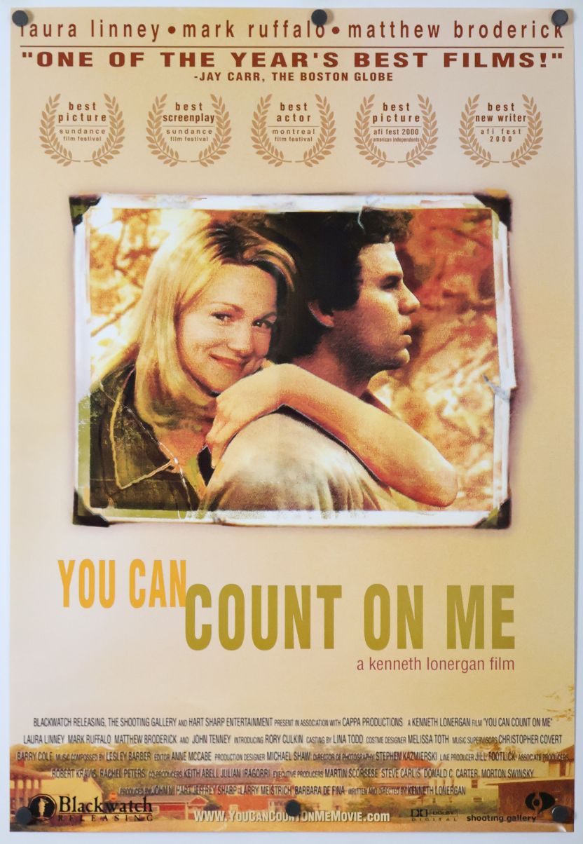 You Can Count on Me (2000) original theatrical movie poster - Final