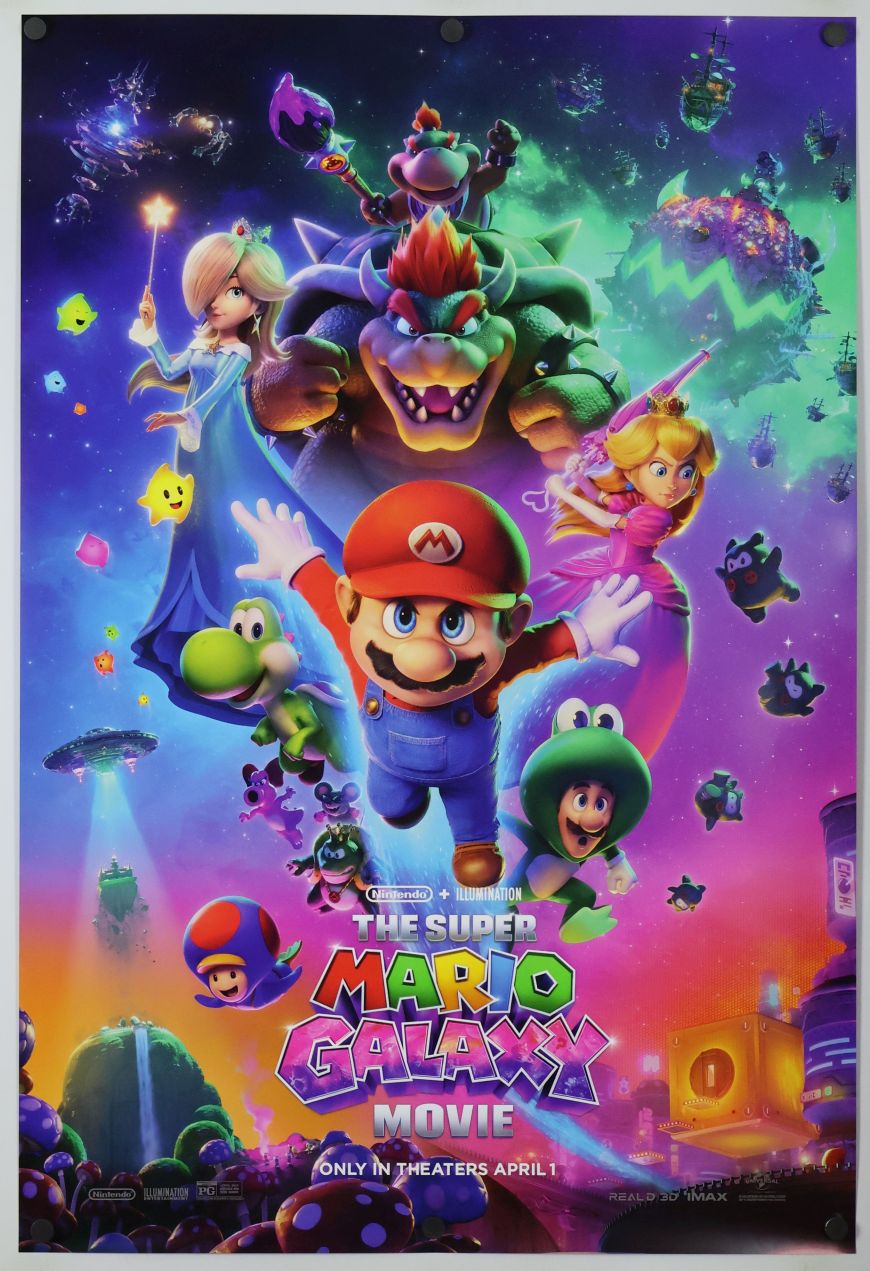The Super Mario Bros. Movie Sequel (2026) original theatrical movie poster - Final