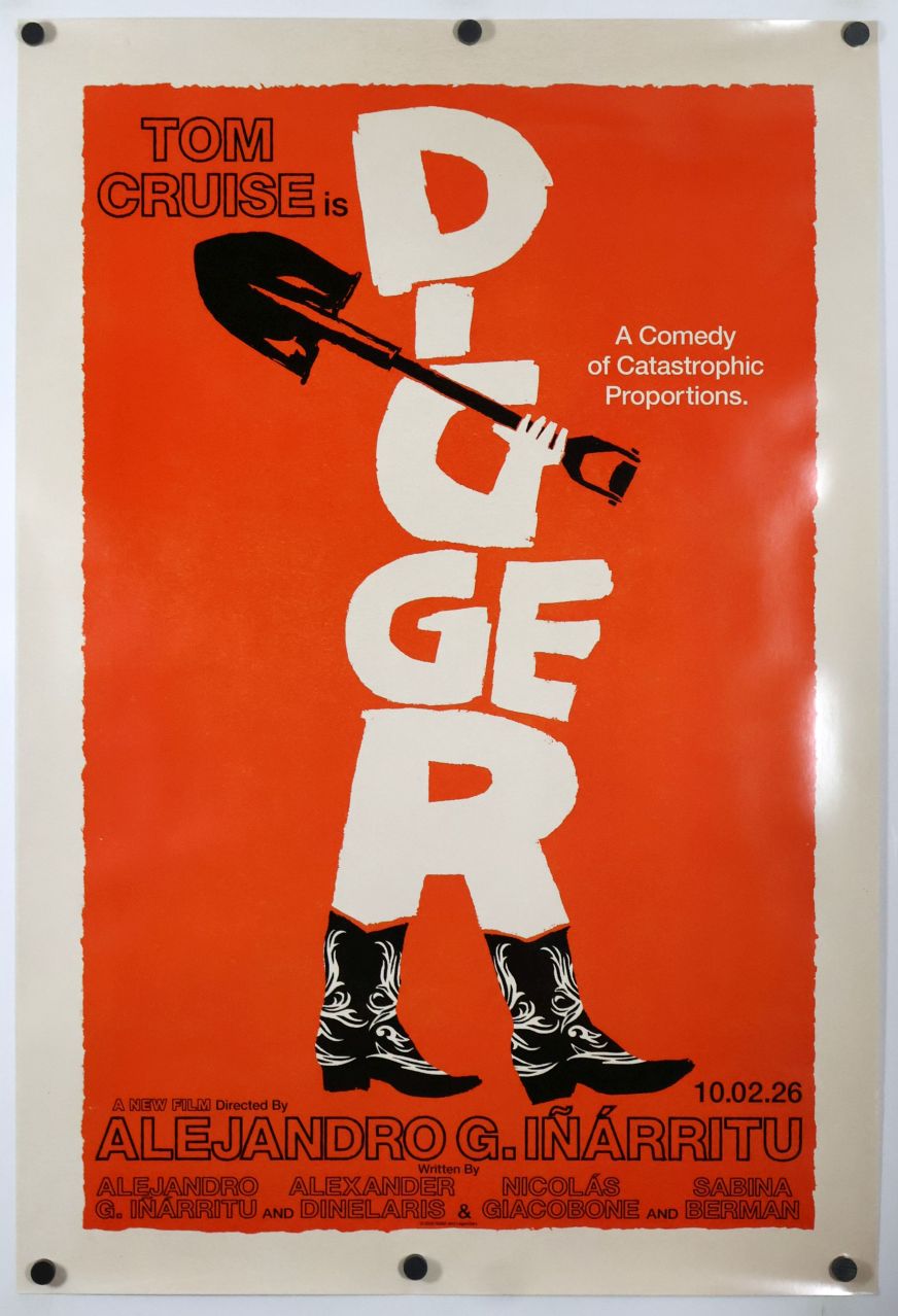 Digger (2026) original theatrical movie poster - Advance