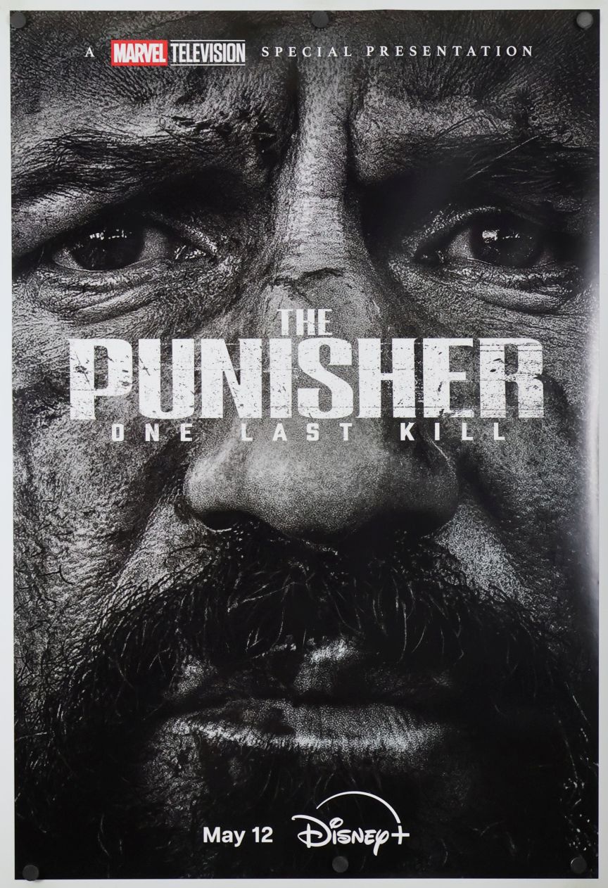 The Punisher Special Presentation (2026) original theatrical movie poster - Advance