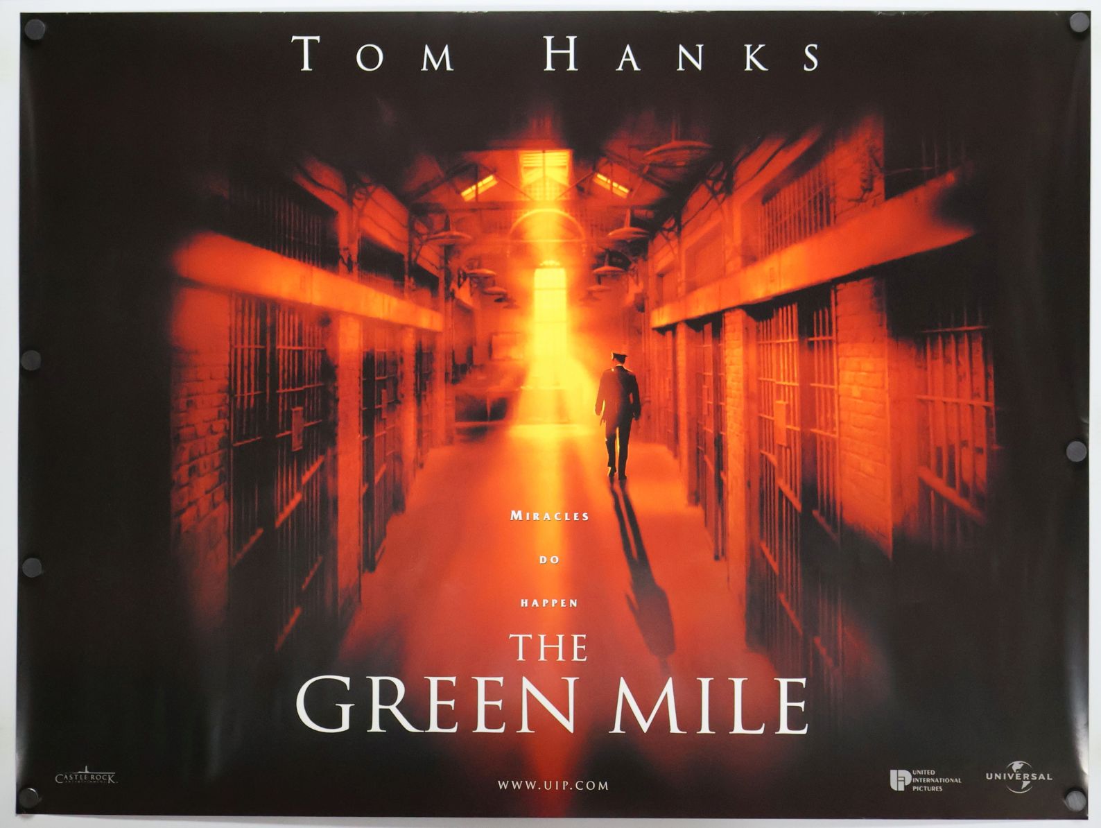 The Green Mile (2000) original theatrical movie poster - Advance
