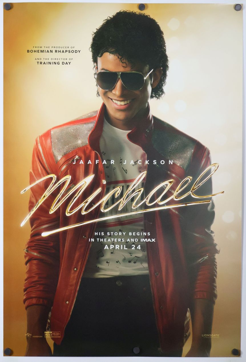 Michael (2026) original theatrical movie poster - Advance Style B