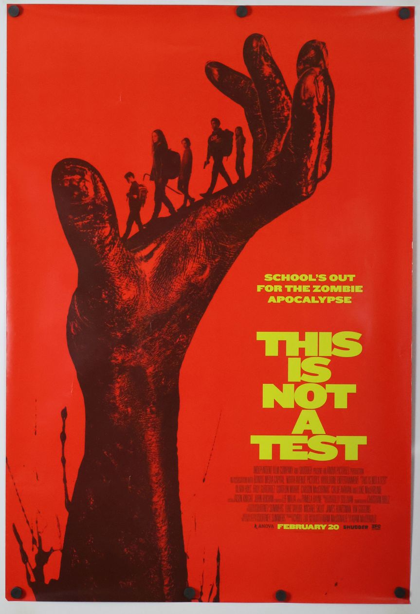 This Is Not a Test (2026) original theatrical movie poster - Final