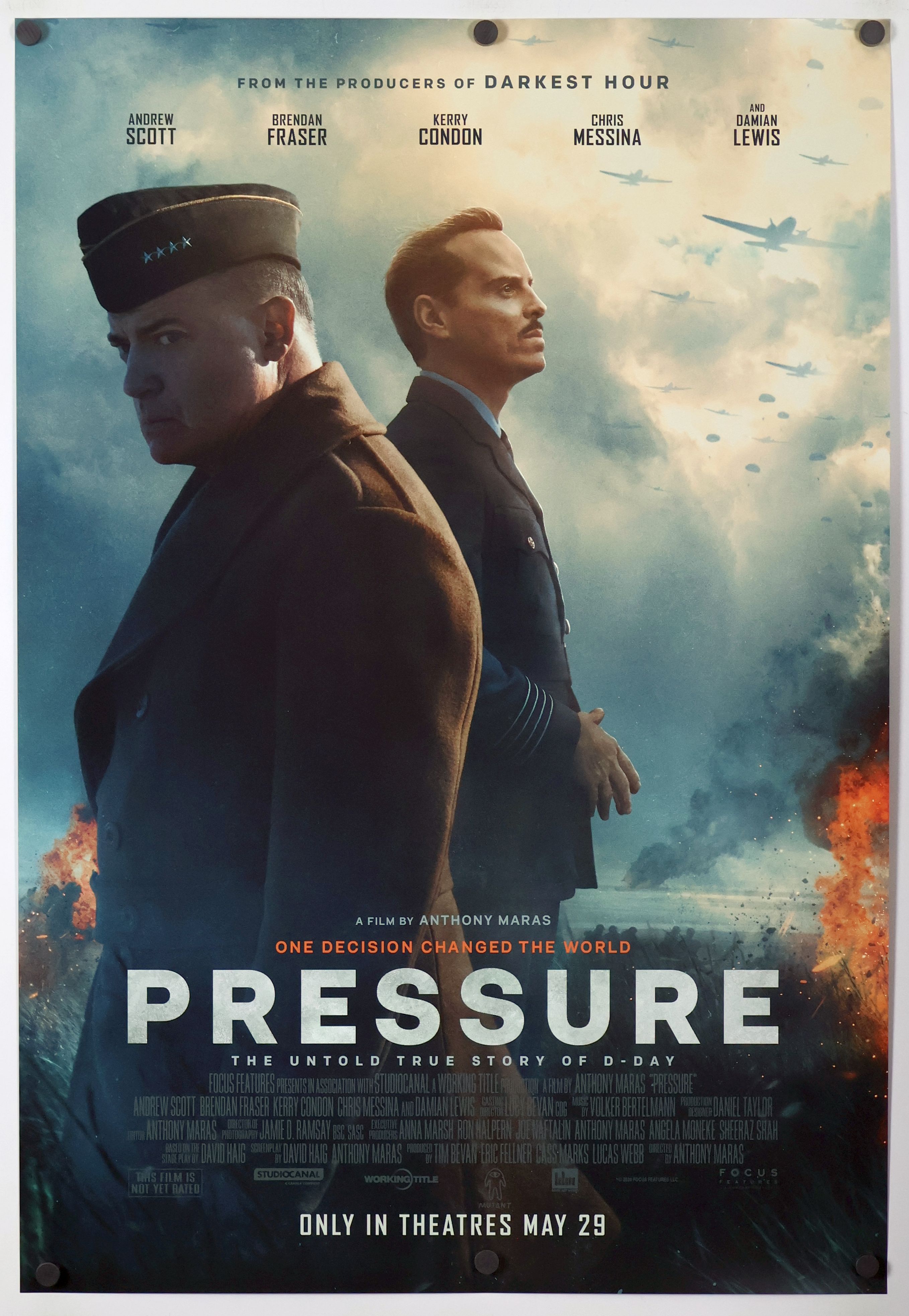 Pressure (2026) original theatrical movie poster - Final