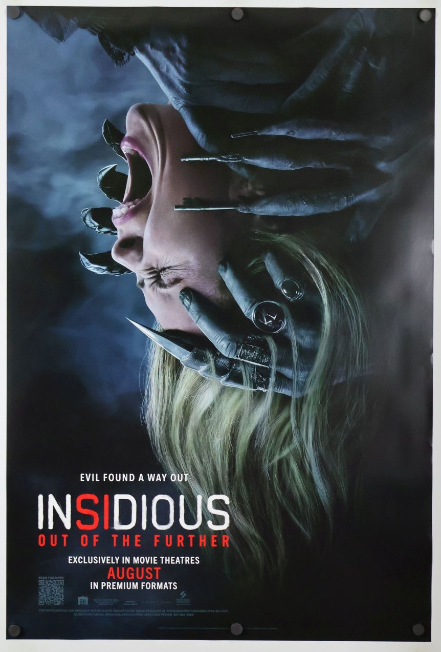 Insidious: Out of the Further (2026) original theatrical movie poster - Advance