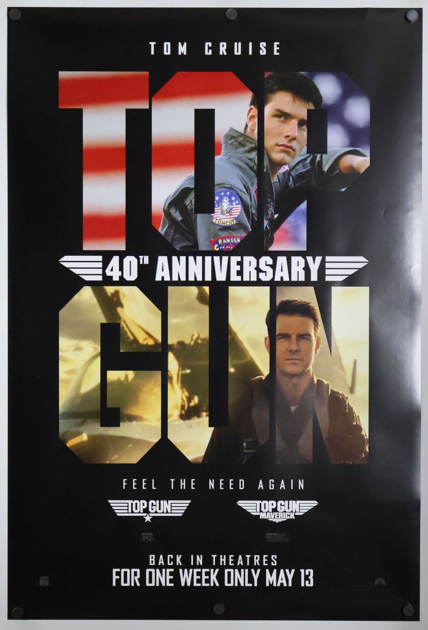 Top Gun (2026) original theatrical movie poster - Re-Release