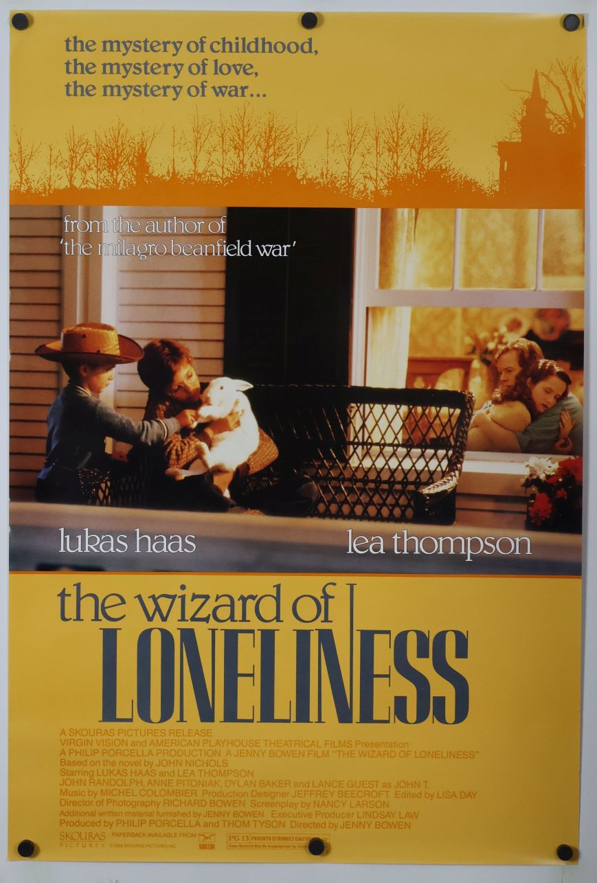 The Wizard of Loneliness (1988) original theatrical movie poster - Final