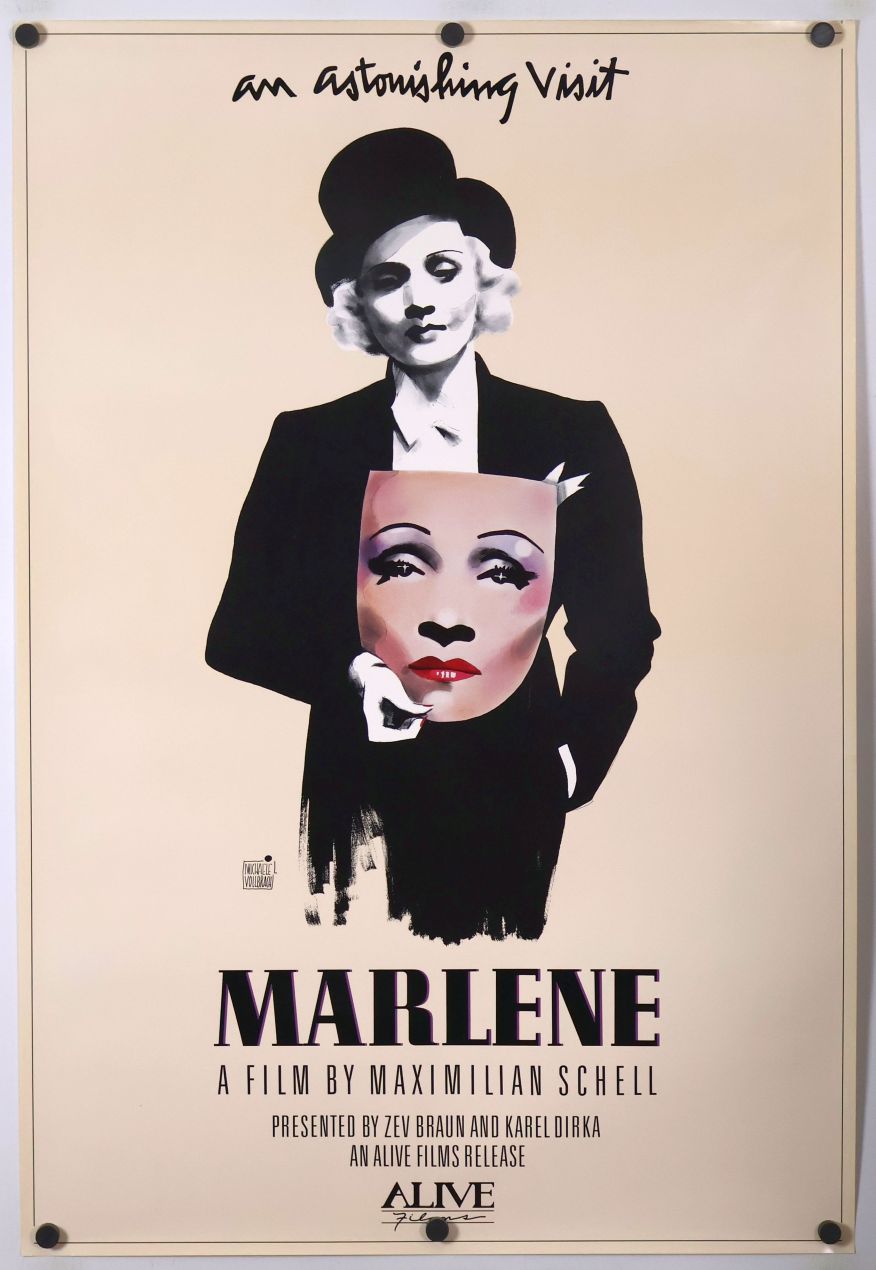 Marlene (1984) original theatrical movie poster - Final