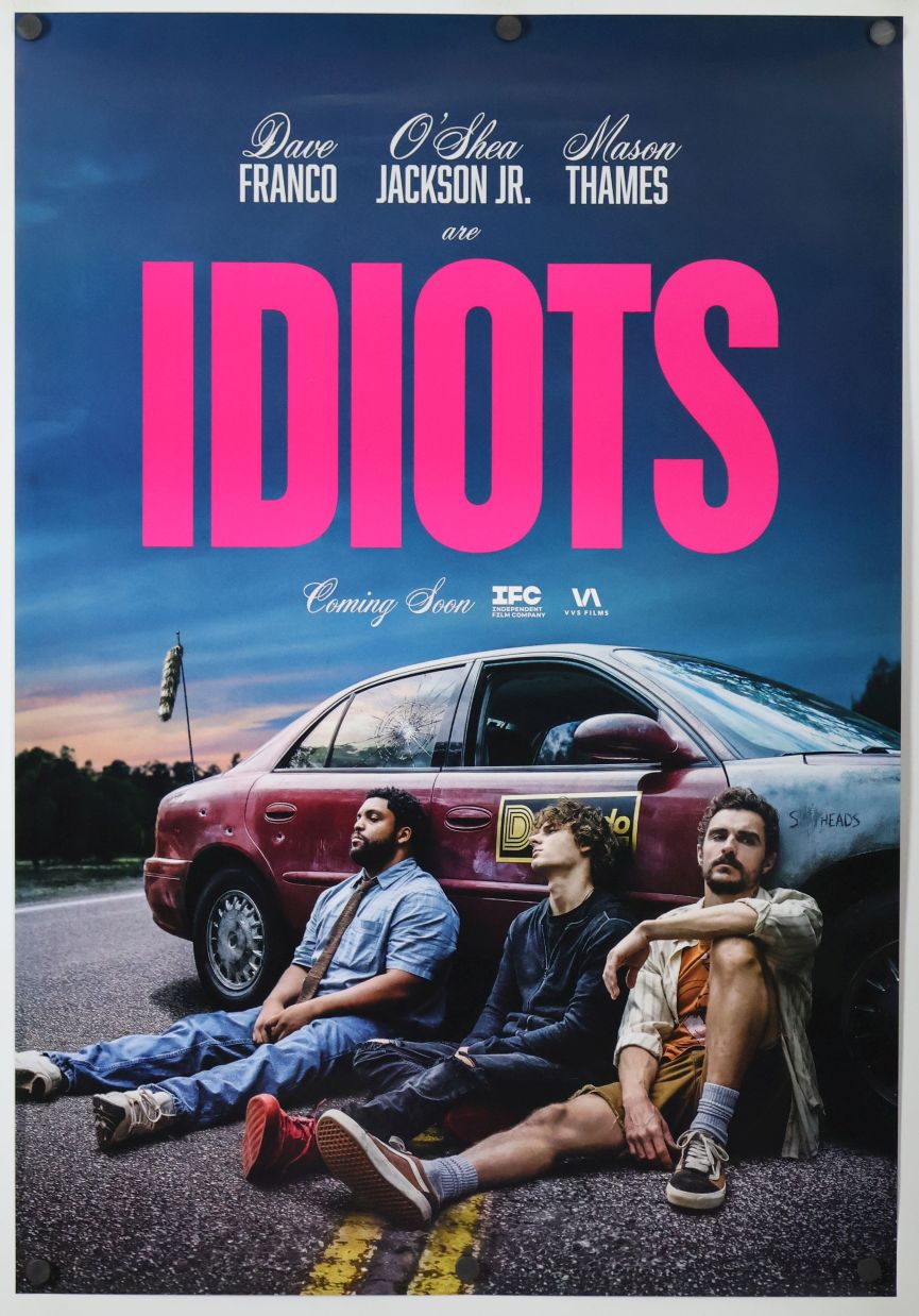 Idiots (2026) original theatrical movie poster - Final