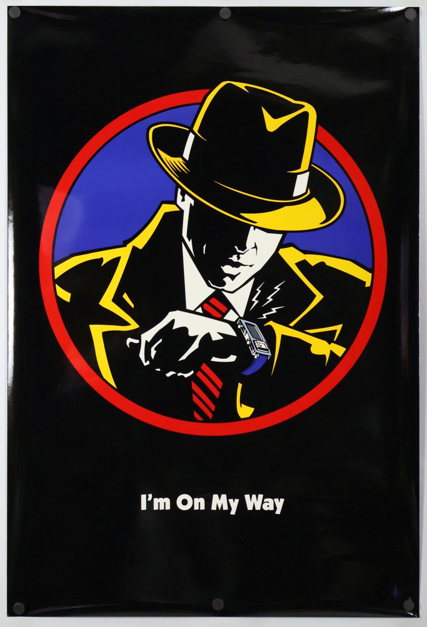 Dick Tracy (1990) original theatrical movie poster - Advance Style B
