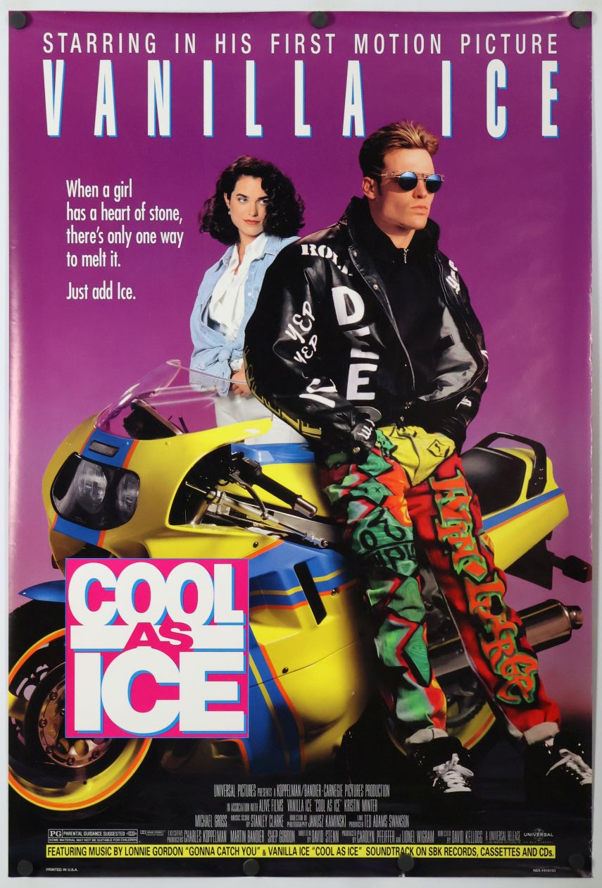 Cool as Ice (1991) original theatrical movie poster - Final