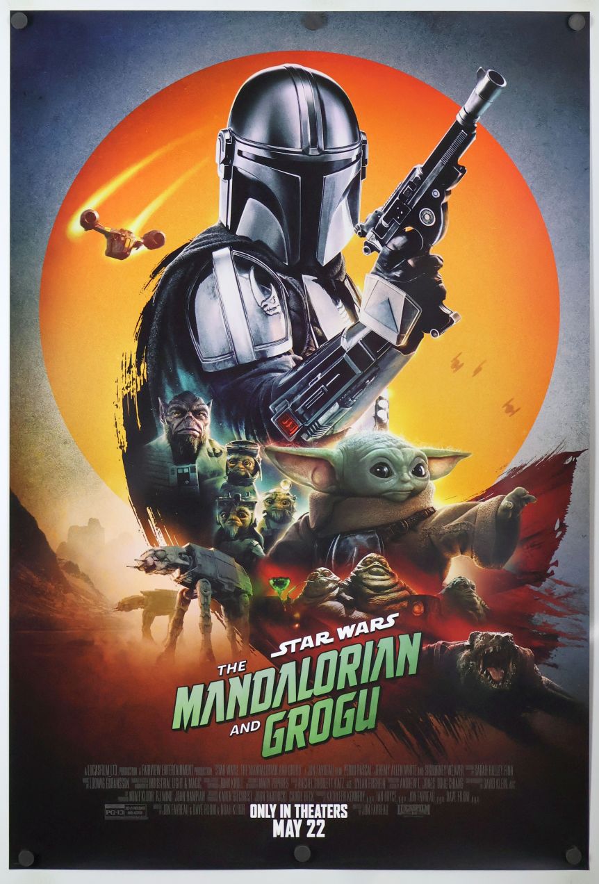 Star Wars: The Mandalorian and Grogu (2026) original theatrical movie poster - Final