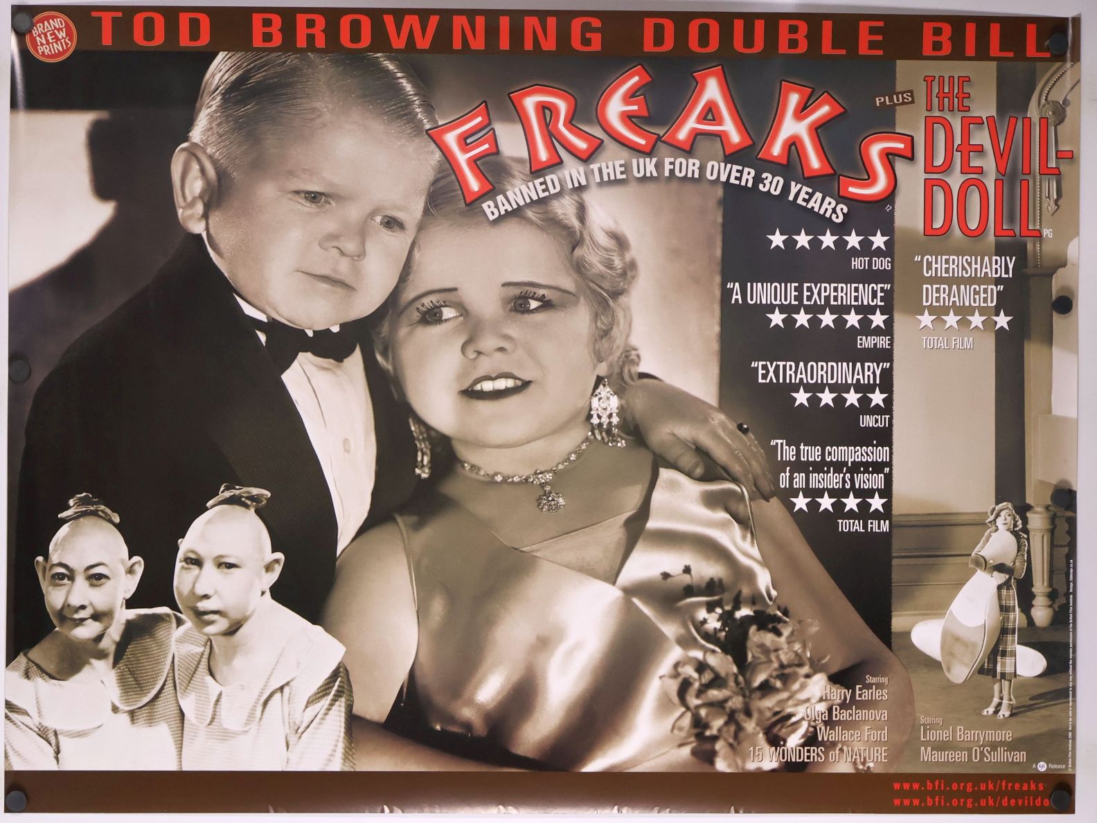 Freaks (2002) original theatrical movie poster - Re-Release