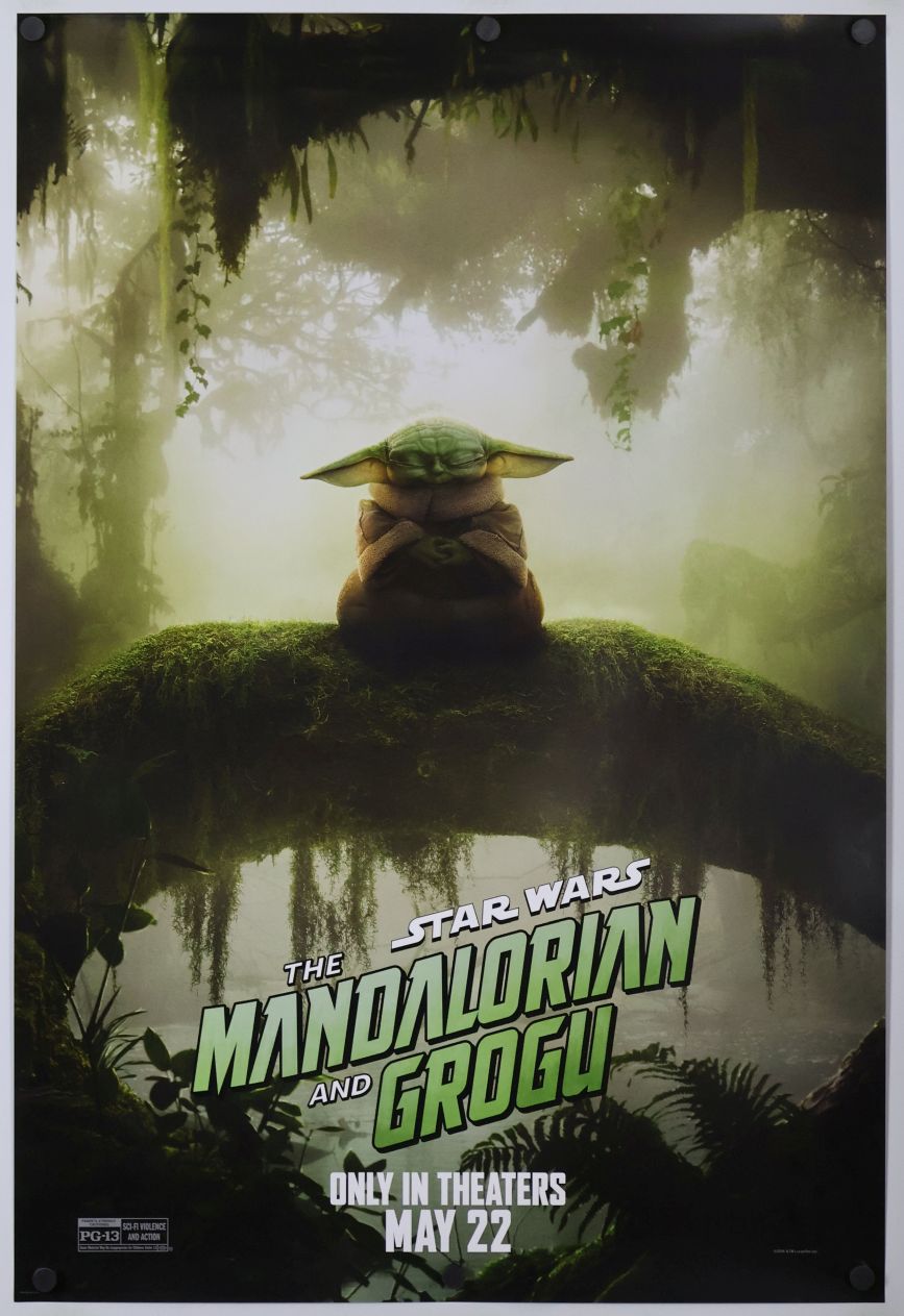 Star Wars: The Mandalorian and Grogu (2026) original theatrical movie poster - Advance Style C