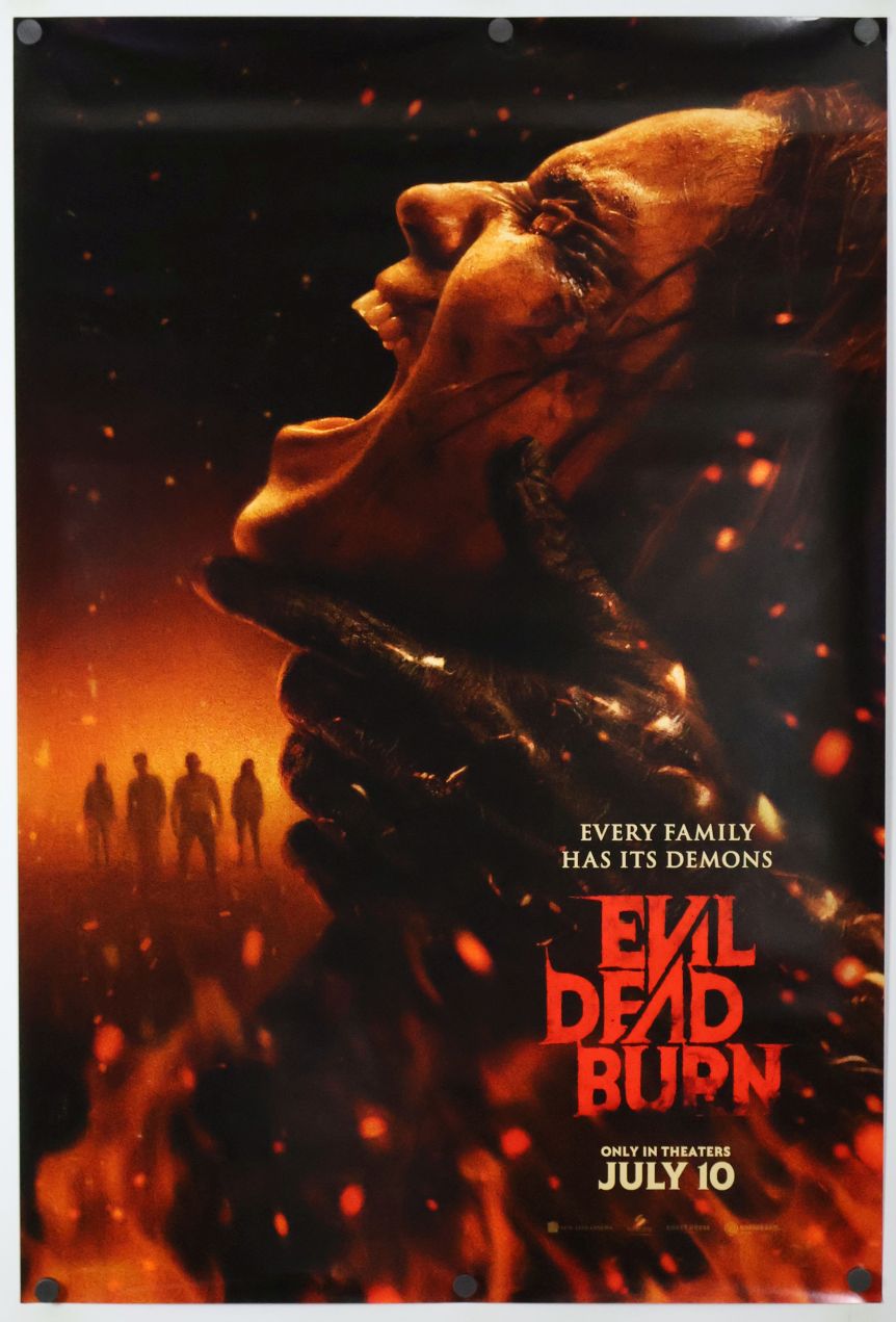 Evil Dead Burn (2026) original theatrical movie poster - Advance