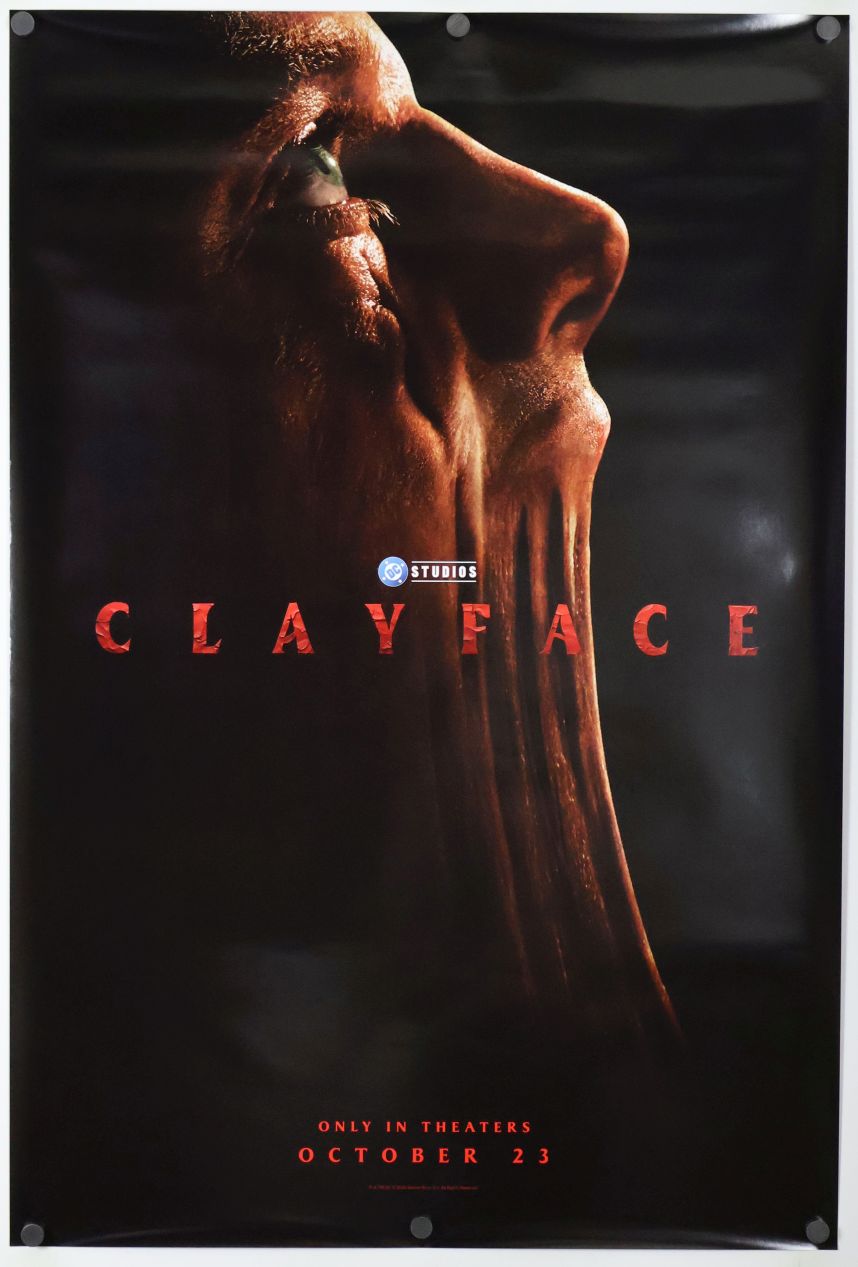 Clayface (2026) original theatrical movie poster - Advance